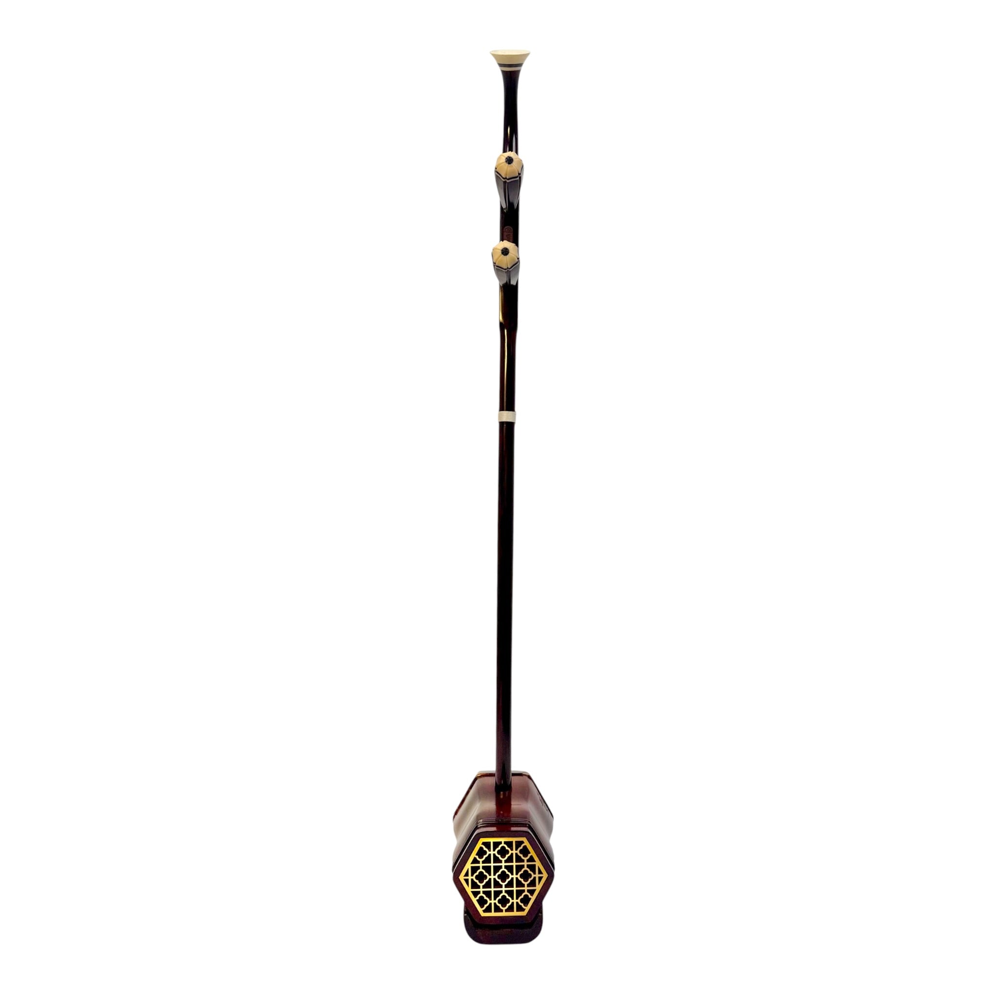 Hua Yin 华音 HY134B "Sunrise Crest" Zitan Sandalwood Erhu - Premium Travel Hard Case - Professional Series