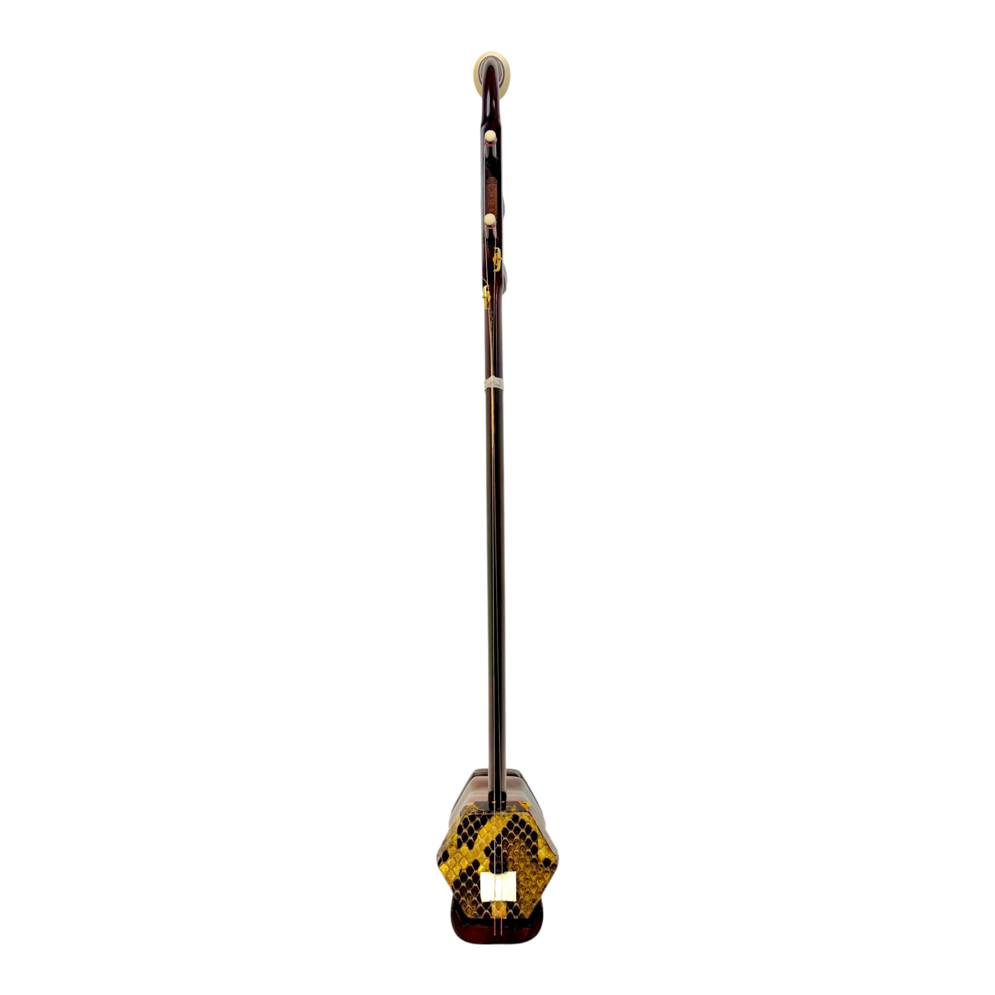 Hua Yin 华音 HY134B "Sunrise Crest" Zitan Sandalwood Erhu - Premium Travel Hard Case - Professional Series