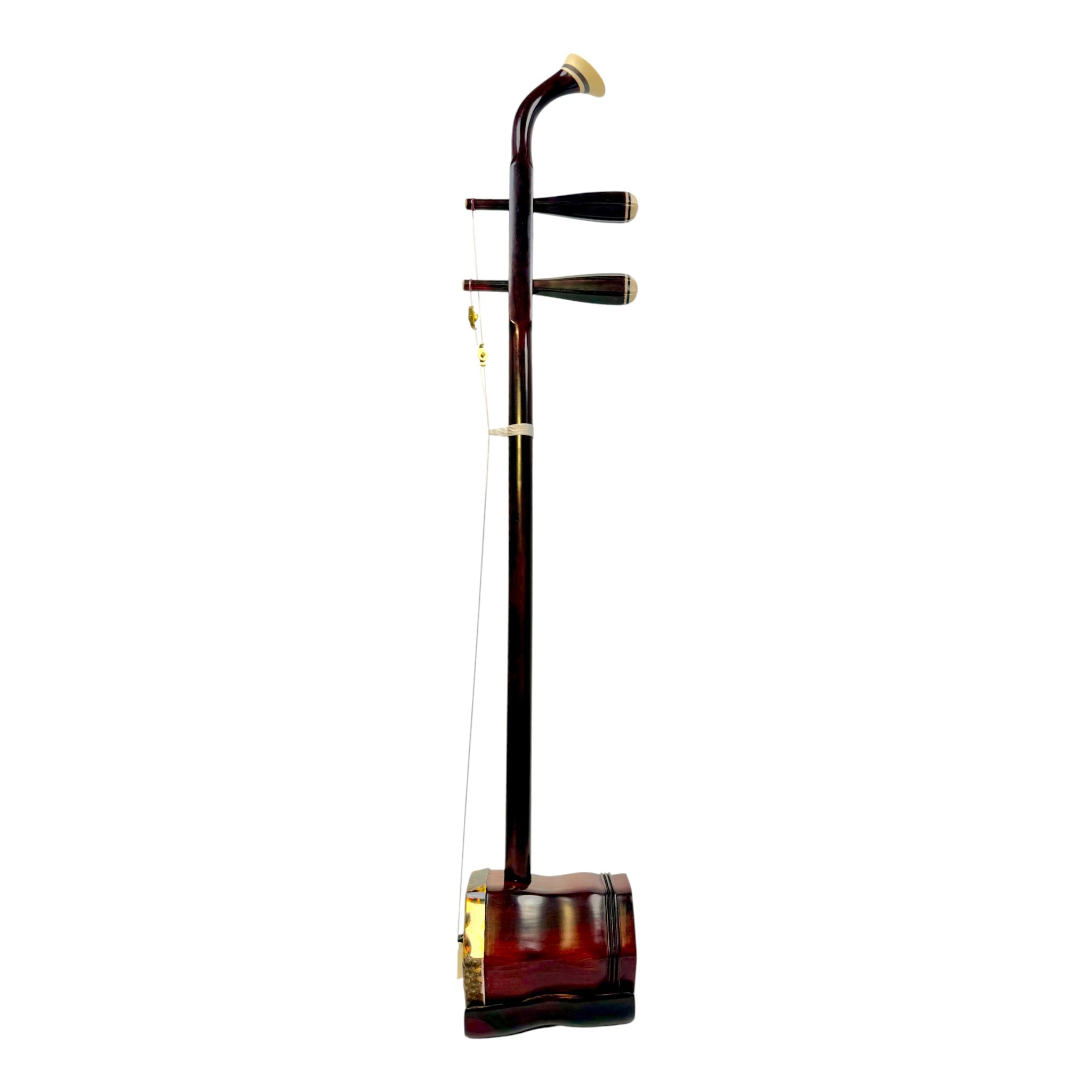 Hua Yin 华音 HY134B "Sunrise Crest" Zitan Sandalwood Erhu - Premium Travel Hard Case - Professional Series