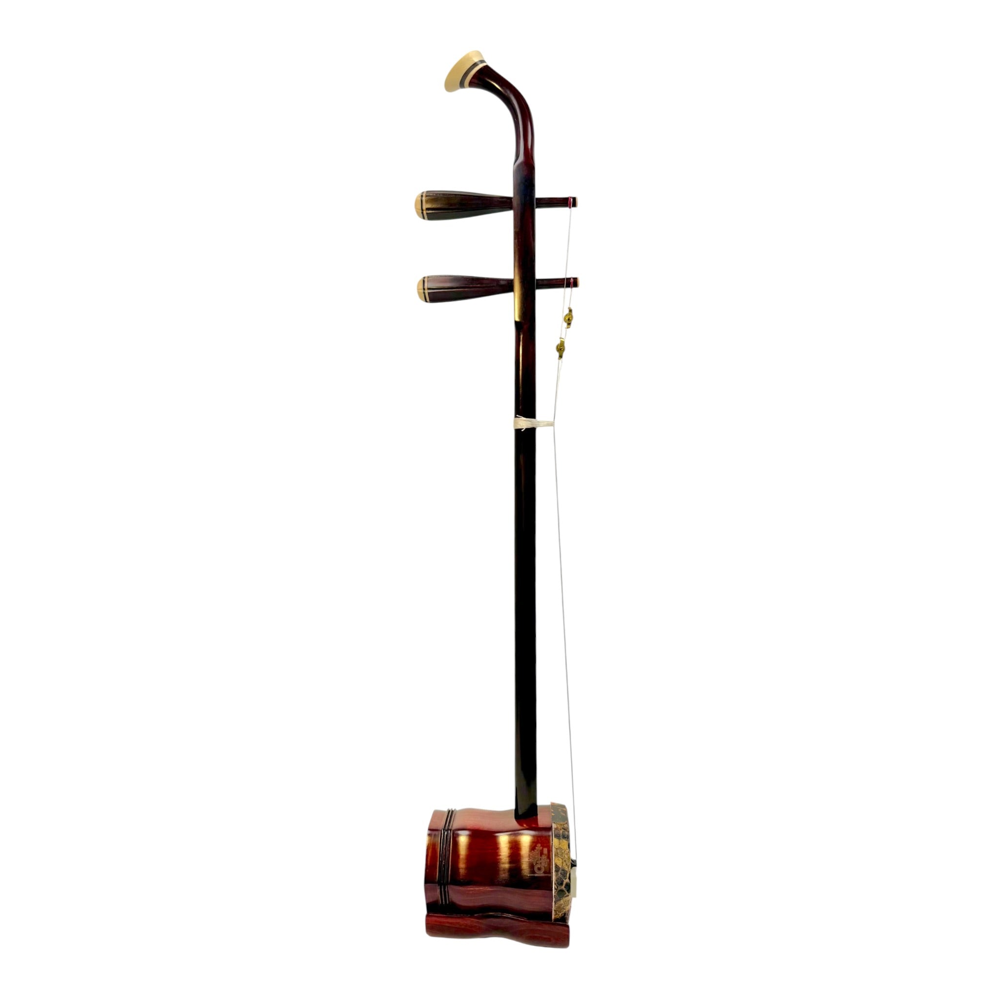 Hua Yin 华音 HY134B "Sunrise Crest" Zitan Sandalwood Erhu - Premium Travel Hard Case - Professional Series