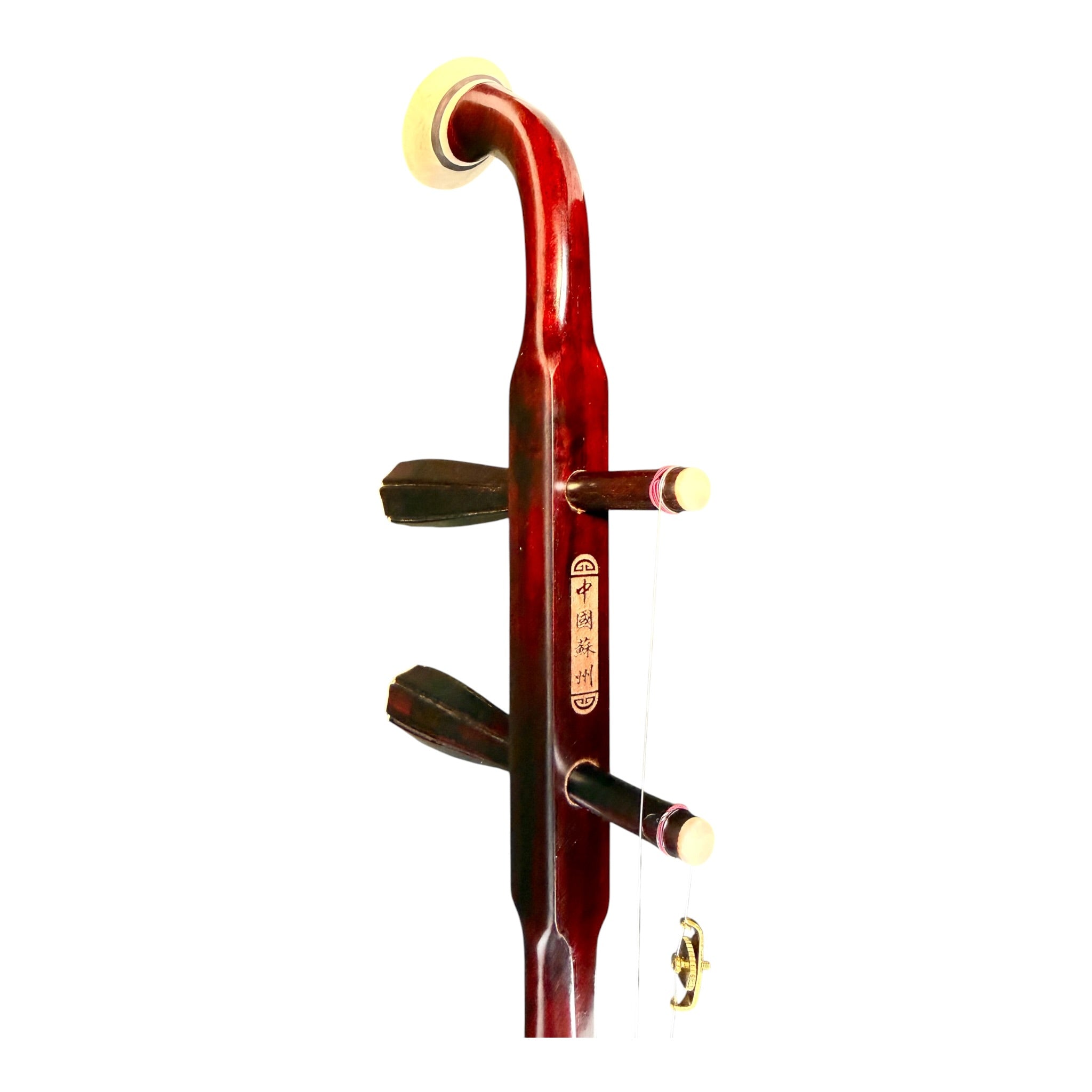 Hua Yin 华音 HY134B "Sunrise Crest" Zitan Sandalwood Erhu - Premium Travel Hard Case - Professional Series