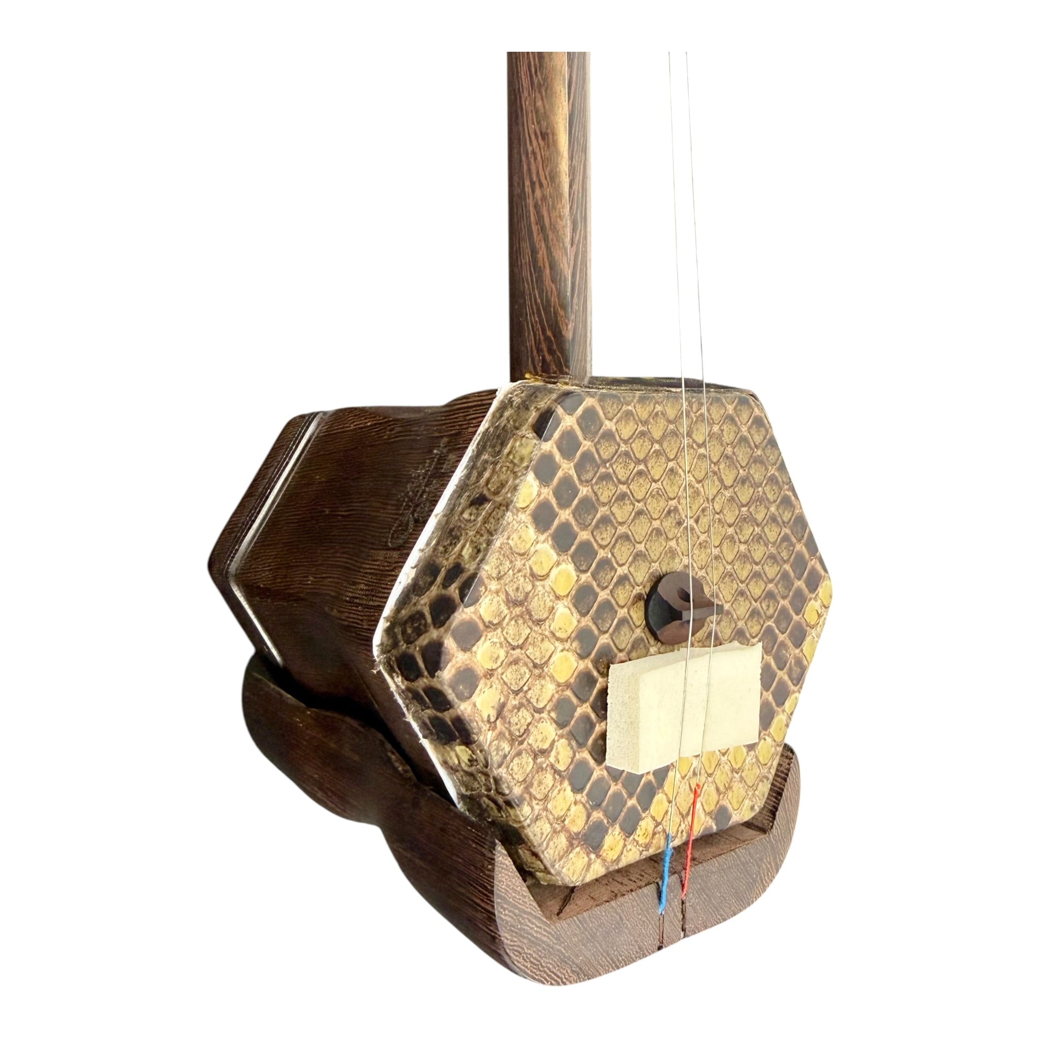 Hua Yin HY825 Wenge Erhu with Dark Brown Finish - Hard Shell Case - Student Series