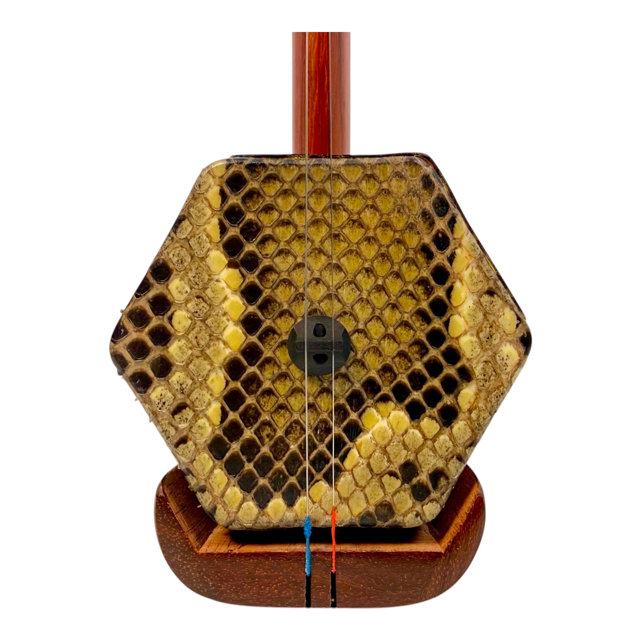 Hua Yin HYT822 African Rosewood Erhu with Carved Bone Inlays - Student Series