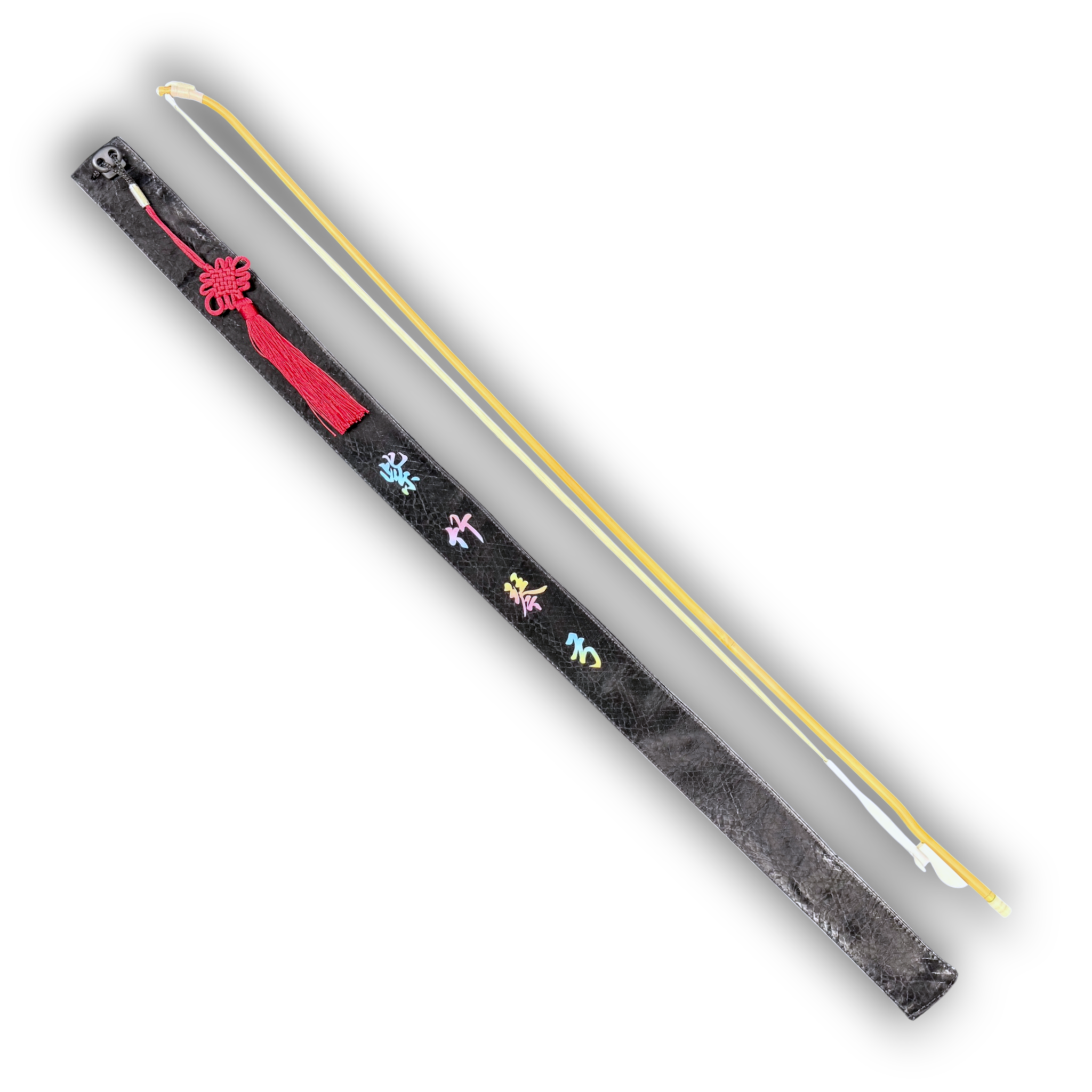Hua Yin SAB085 Grade 1 White Bamboo White Horsehair Erhu Bow