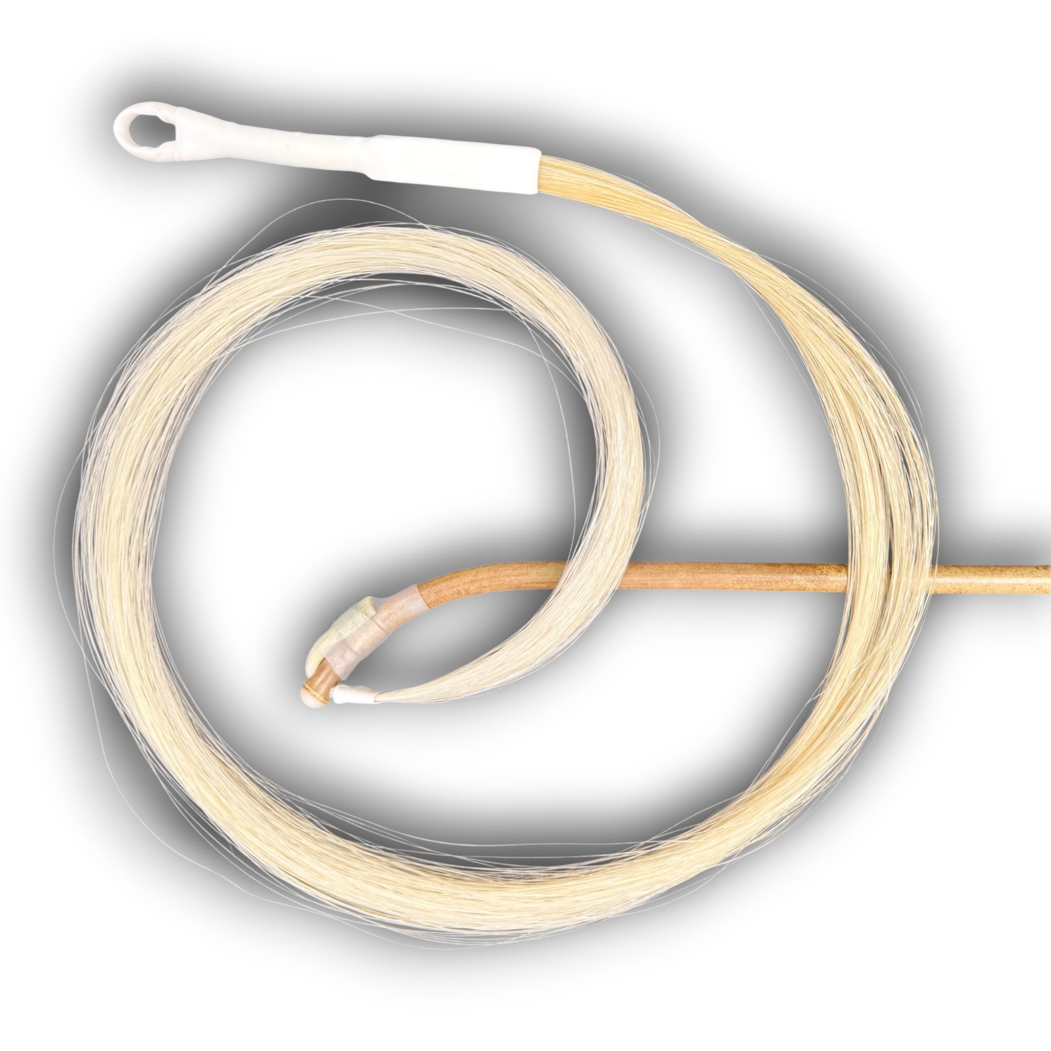 Hua Yin SSB135 Grade 1 Xiangfei Bamboo White Horsehair Erhu Bow