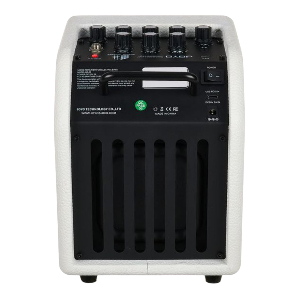 (PREORDER : EST LATE SEPT 2026) Joyo BA30 "Vibe Cube" Lightweight Rechargable 30W Multifunctional Micro Bass Amplifier w/ Bluetooth & OTG