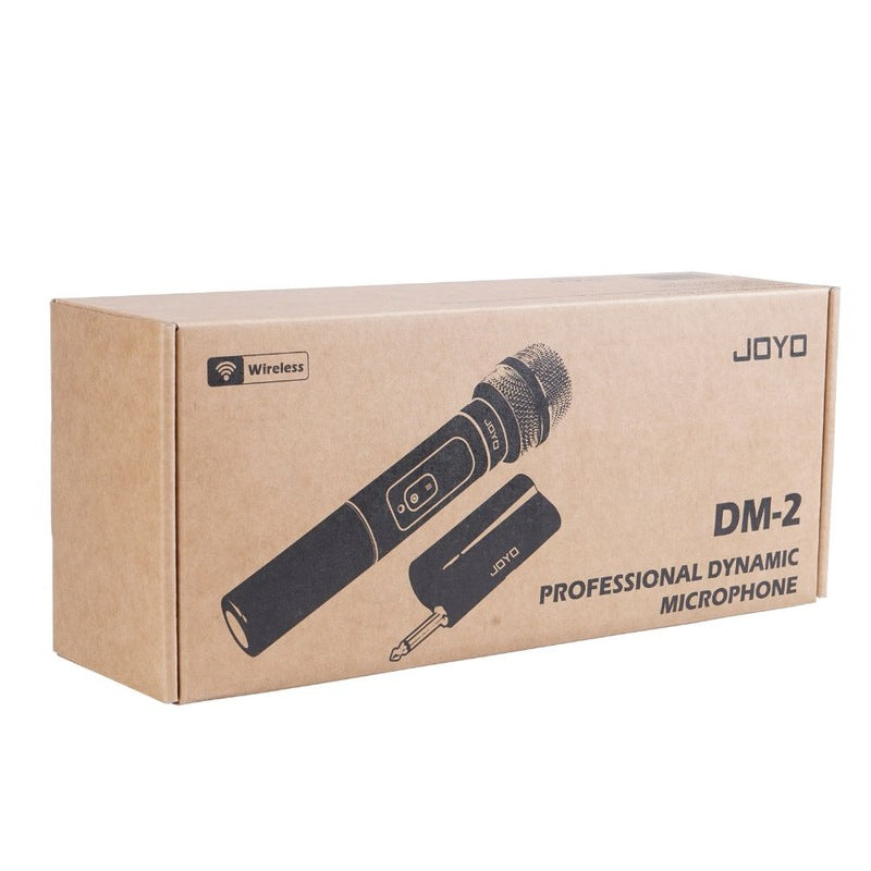 Joyo Wireless Microphone and Receiver w/ Built-in UHF Module & Hard Carry Case - DM2
