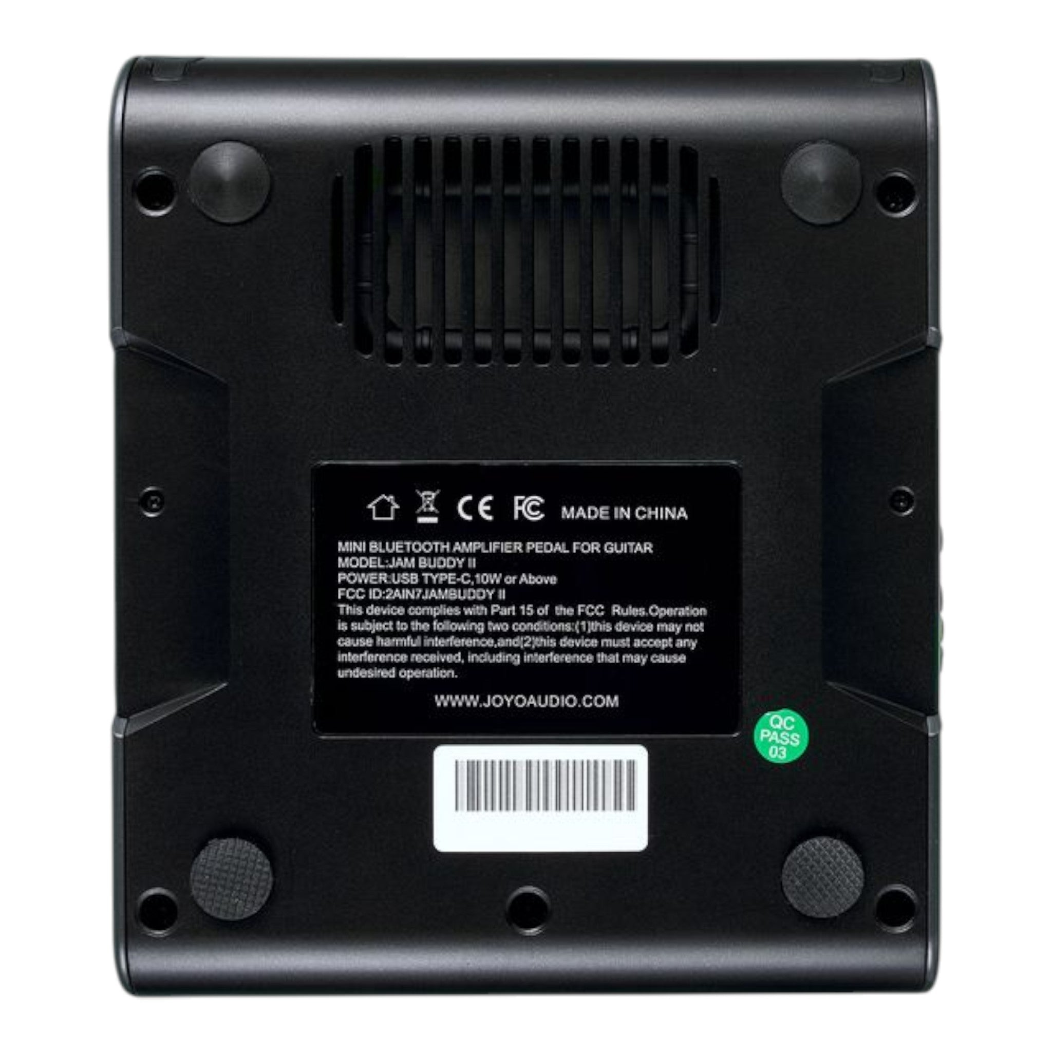 Joyo Jam Buddy II Portable Multi-Effect Modelling Guitar Amplifier with Bluetooth & Looper