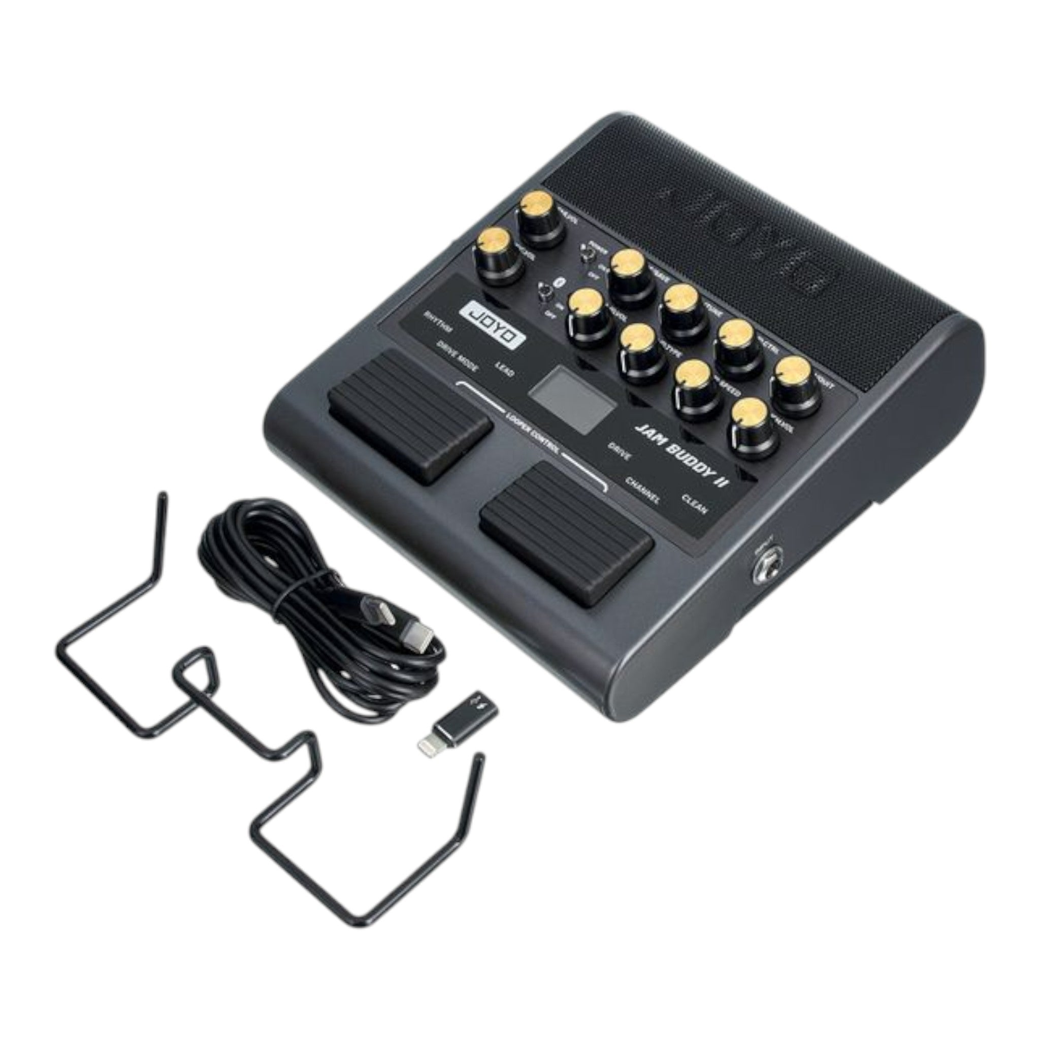 Joyo Jam Buddy II Portable Multi-Effect Modelling Guitar Amplifier with Bluetooth & Looper