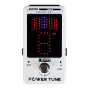 Joyo JF18R "Power Tune" Low-Noise Isolated DC 9V Power Supply & Chromatic Tuner Pedal