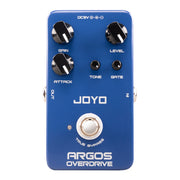 (PREORDER : EST LATE SEPT 2026) Joyo JF23 "Argos Overdrive" 6-Mode Overdrive & Adjustable Noise Gate Guitar Pedal w/ Gain & Tone Control