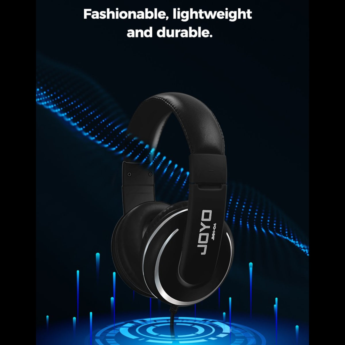 (PREORDER : EST LATE SEPT 2026) Joyo JMH04 Studio Monitor Over-Ear Headphones w/ 50mm High-Fidelity Drivers