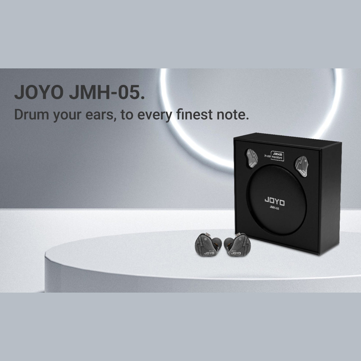 (PREORDER : EST LATE SEPT 2026) Joyo JMH05 Professional Hybrid In-Ear Monitor Headphones w/ Balanced Armature & Dynamic Driver