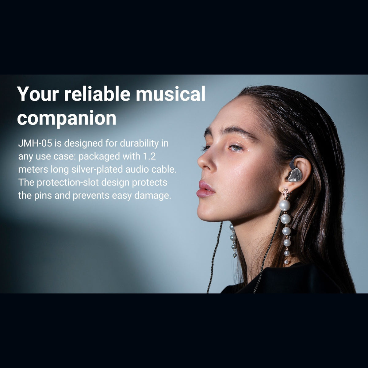 (PREORDER : EST LATE SEPT 2026) Joyo JMH05 Professional Hybrid In-Ear Monitor Headphones w/ Balanced Armature & Dynamic Driver