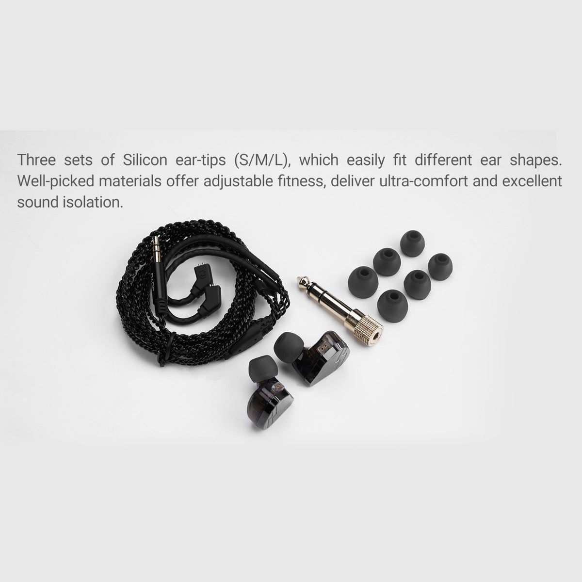 (PREORDER : EST LATE SEPT 2026) Joyo JMH05 Professional Hybrid In-Ear Monitor Headphones w/ Balanced Armature & Dynamic Driver