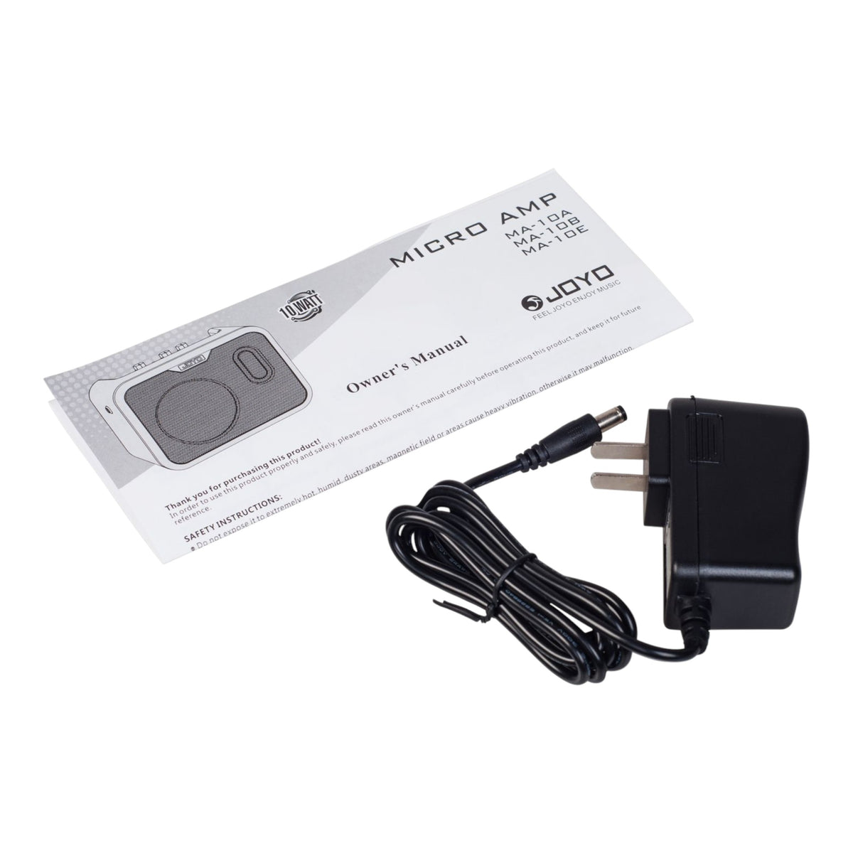 (PREORDER : EST. LATE SEPT 2026) Joyo MA10B Portable Dual-Channel 10W Mini Electric Bass Amplifier w/ 5" Full-Range Speaker