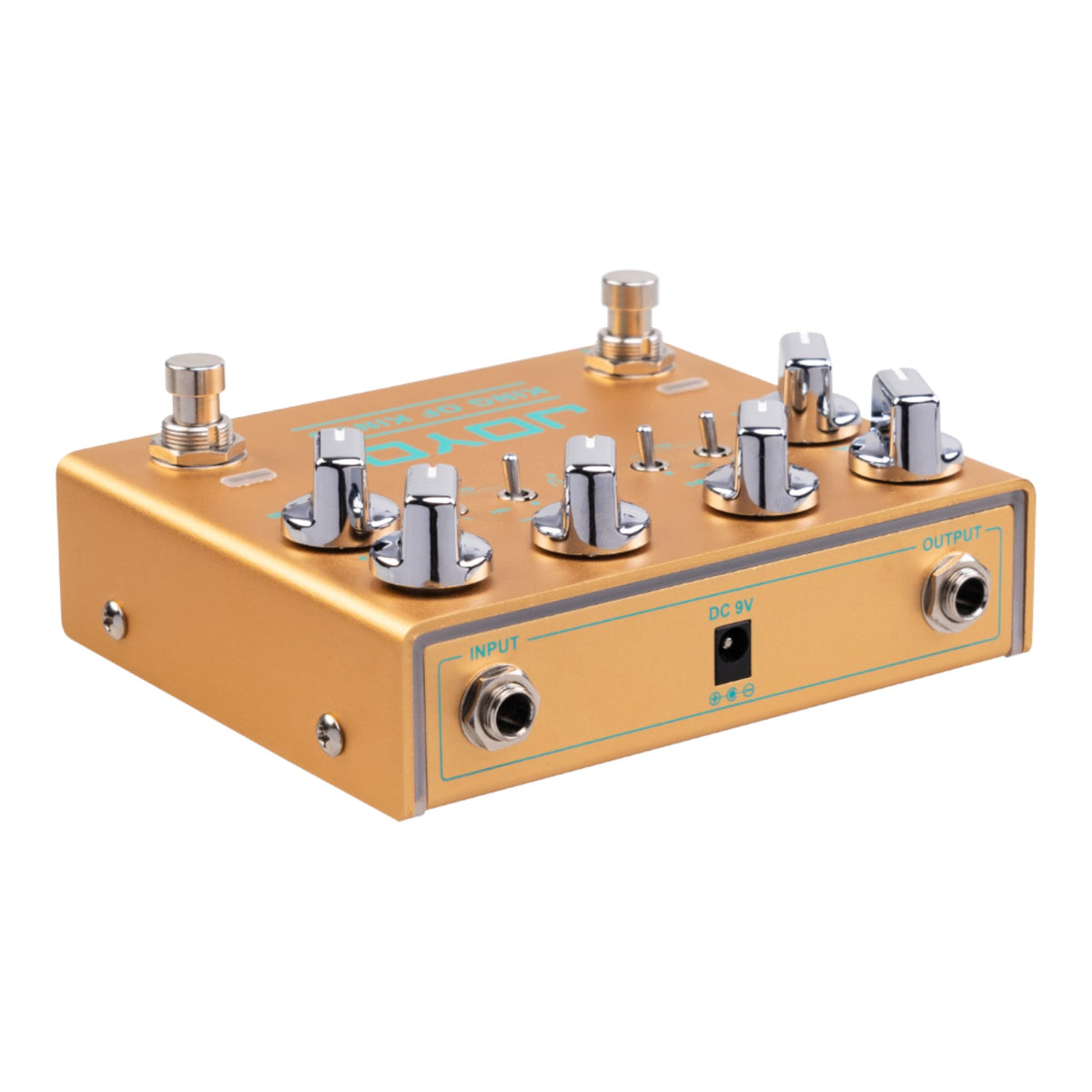 (PREORDER : EST LATE SEPT 2026) Joyo R20 "King of Kings" Dual Channel Vintage-Style Overdrive Effects Pedal w/ Diode Clipping