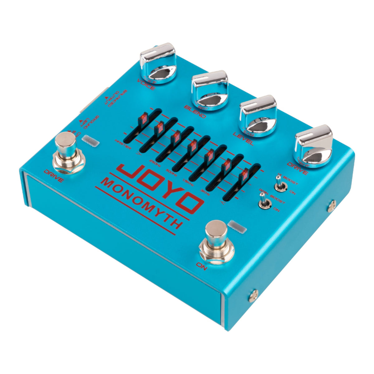 (PREORDER : EST LATE SEPT 2026) Joyo R26 "Monomyth" Dual Channel 6-Band EQ Bass Preamp & DI Pedal w/ Overdrive