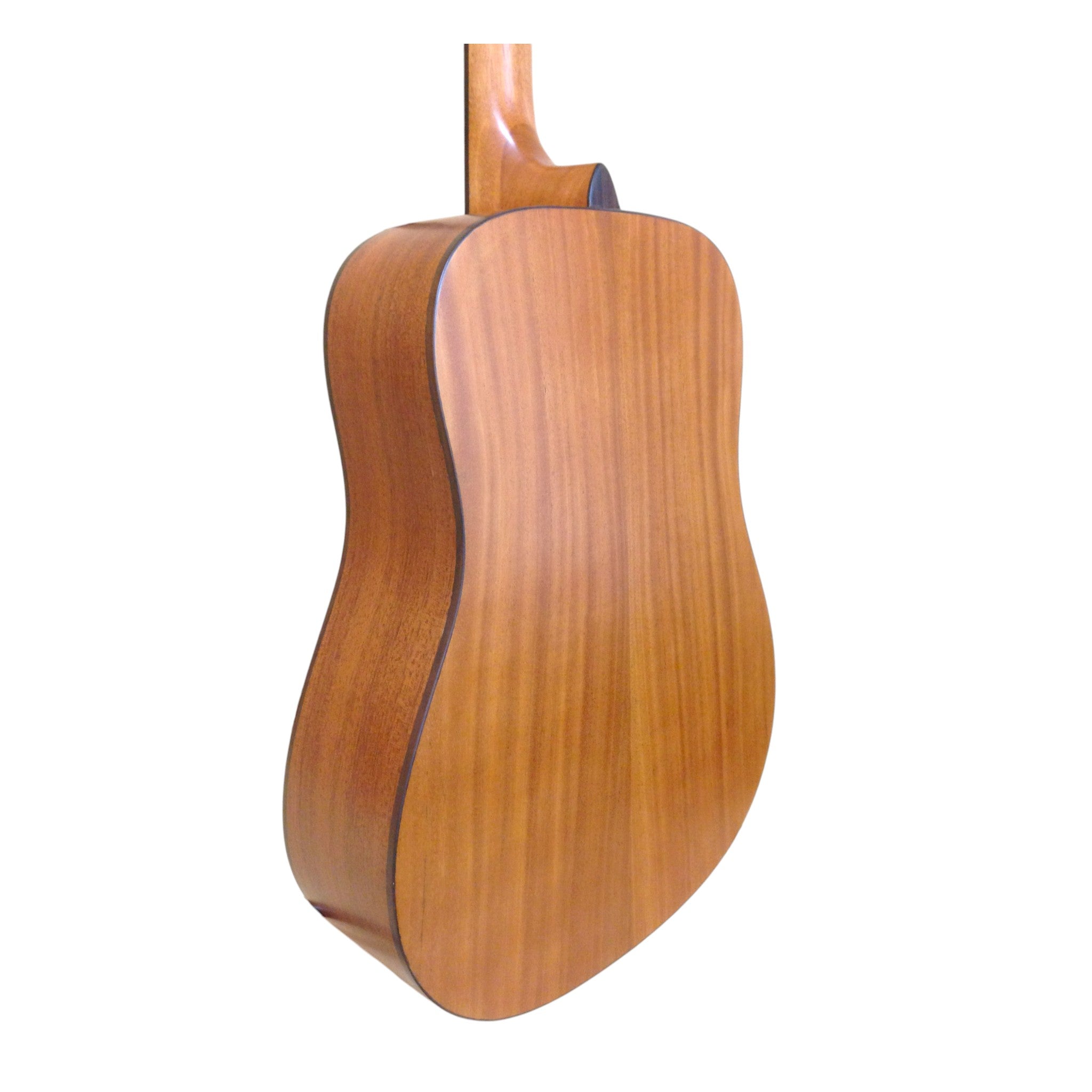 Klema K100DC Solid Canadian Cedar Top Mahogany Body Dreadnought Cutaway Acoustic Guitar - Natural