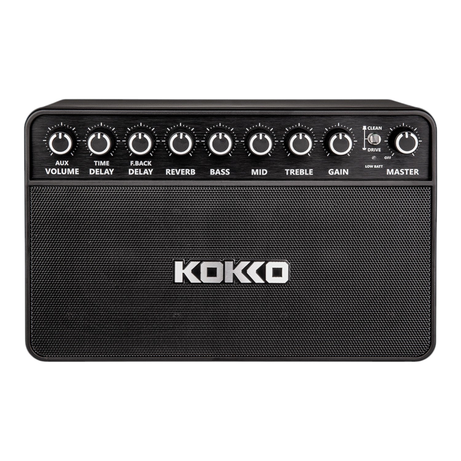 (PREDORDER: MID OCT 2026) Kokko KG20 20W Portable Rechargable Modeling Electric Guitar Amplifier w/ Bluetooth & Headphone Output