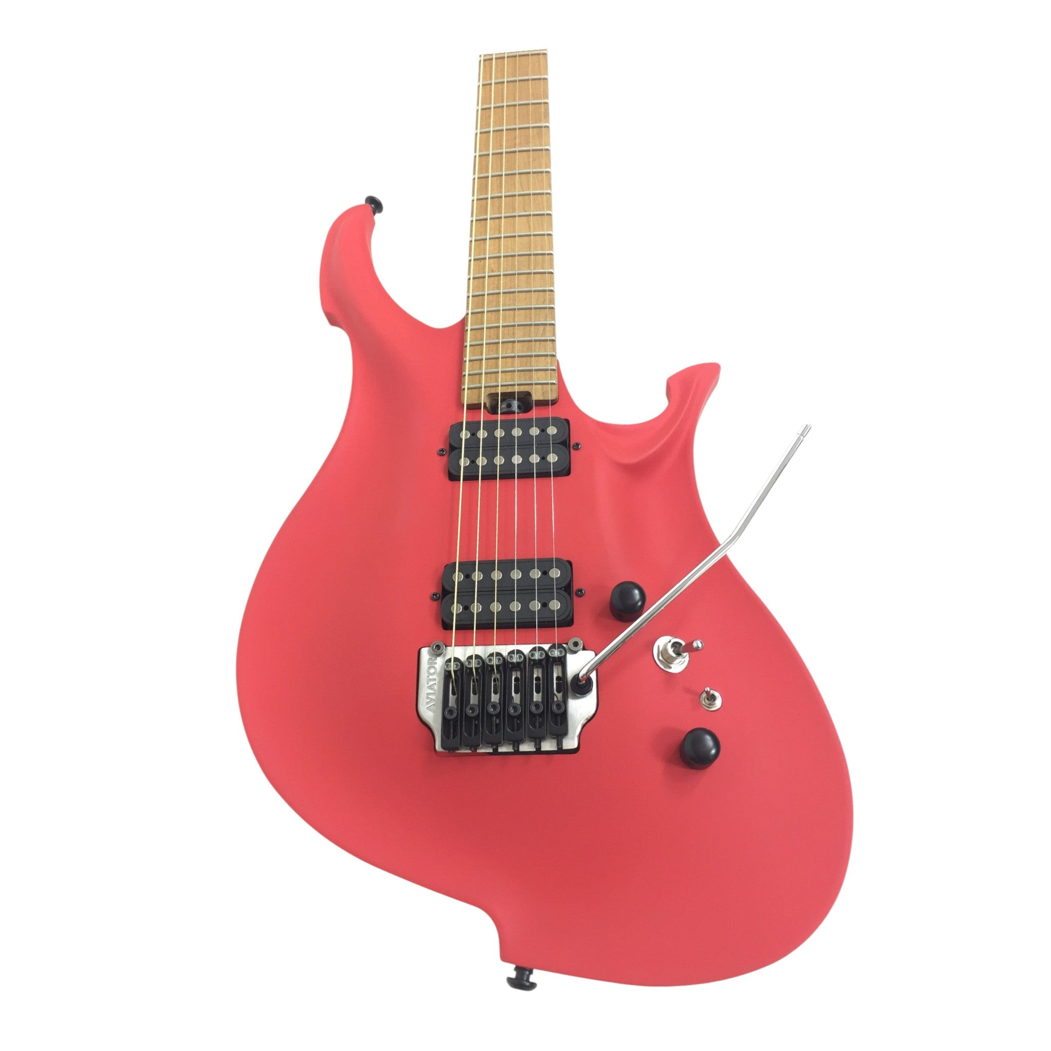 Koloss GT640MRD Red Electric Guitar with Aluminum Body