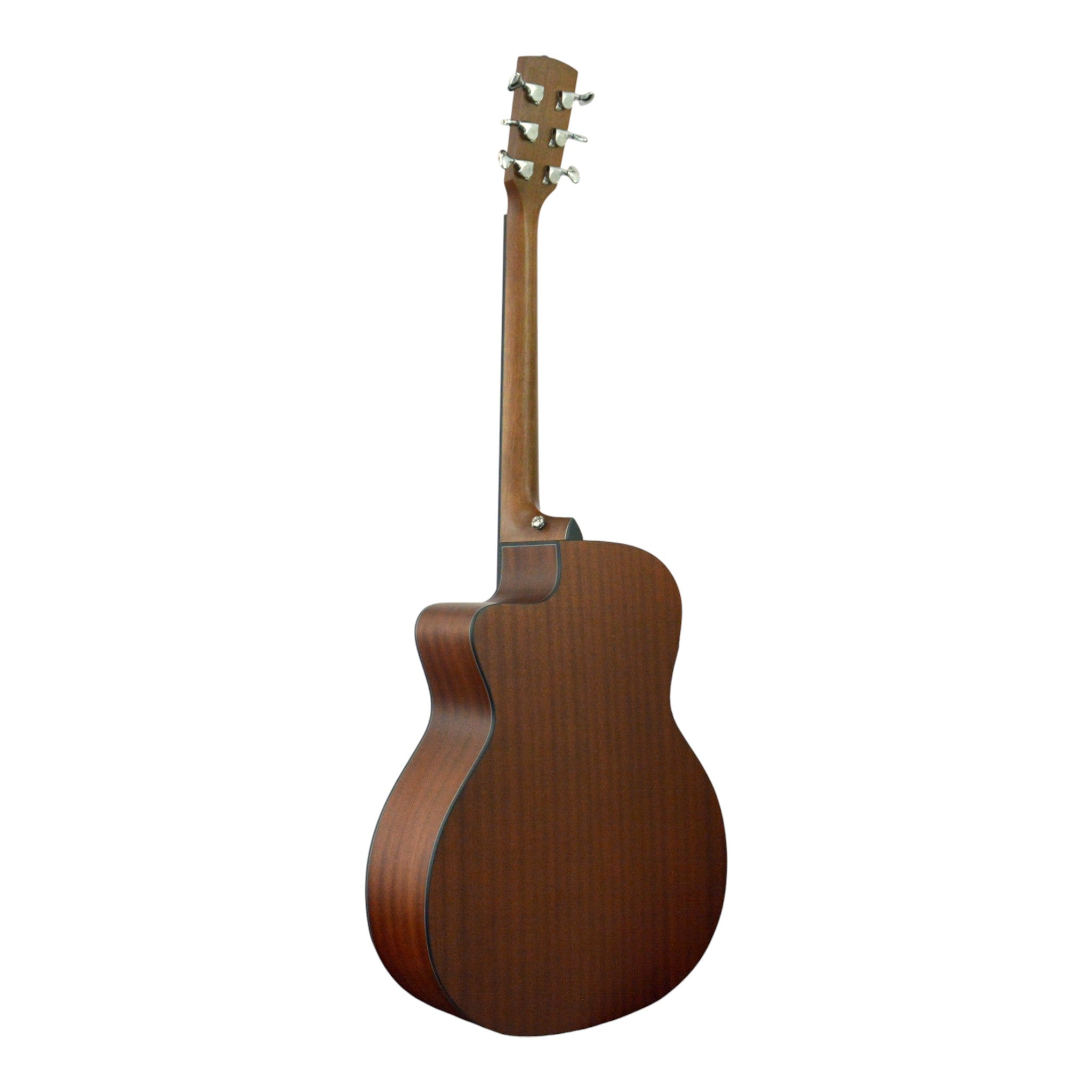 Mentreel HB6GACBS 41" Spruce Top OM Cutaway Acoustic Guitar - Sunburst Matte