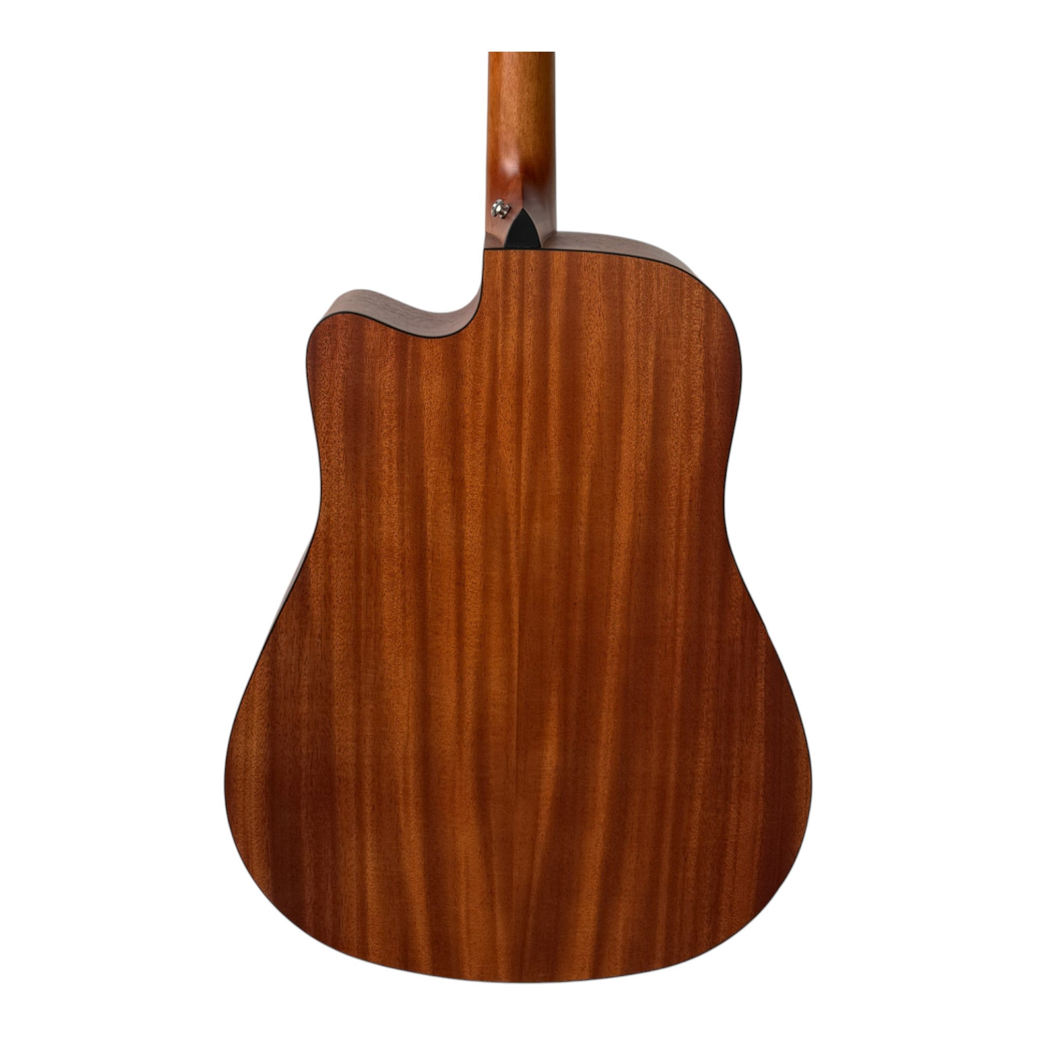 Mentreel HB8DC 41" Sitka Spruce Top Dreadnought Cutaway Acoustic Guitar - Leaf Inlay - Natural Matte