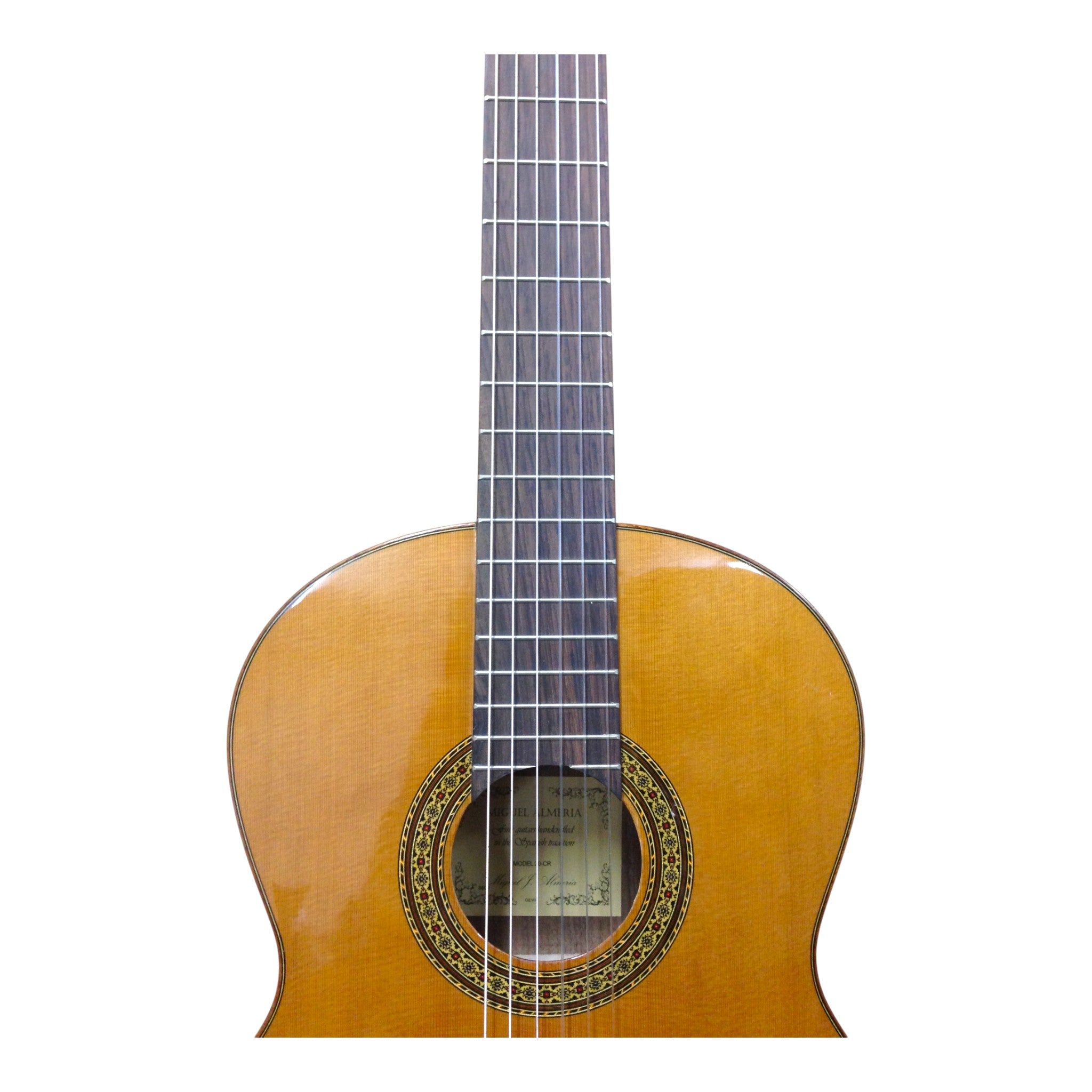 Miguel Almeria S26S (20CR) Solid Cedar & Rosewood Classical Guitar - Natural