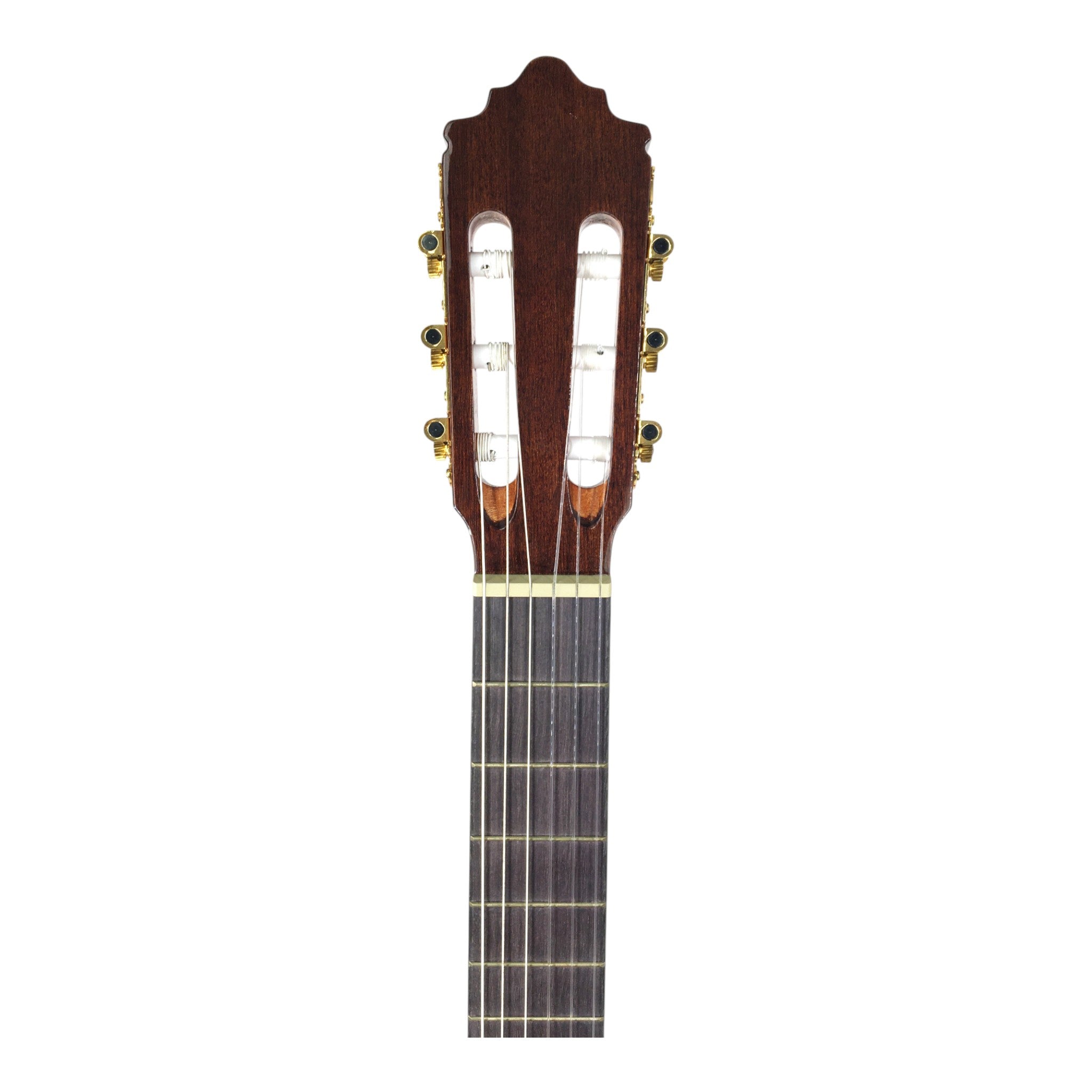 Miguel Rosales Solid Spruce Thin-Body Cutaway Built-In Pickup/Tuner Classical Guitar - Natural C3BCEQSM