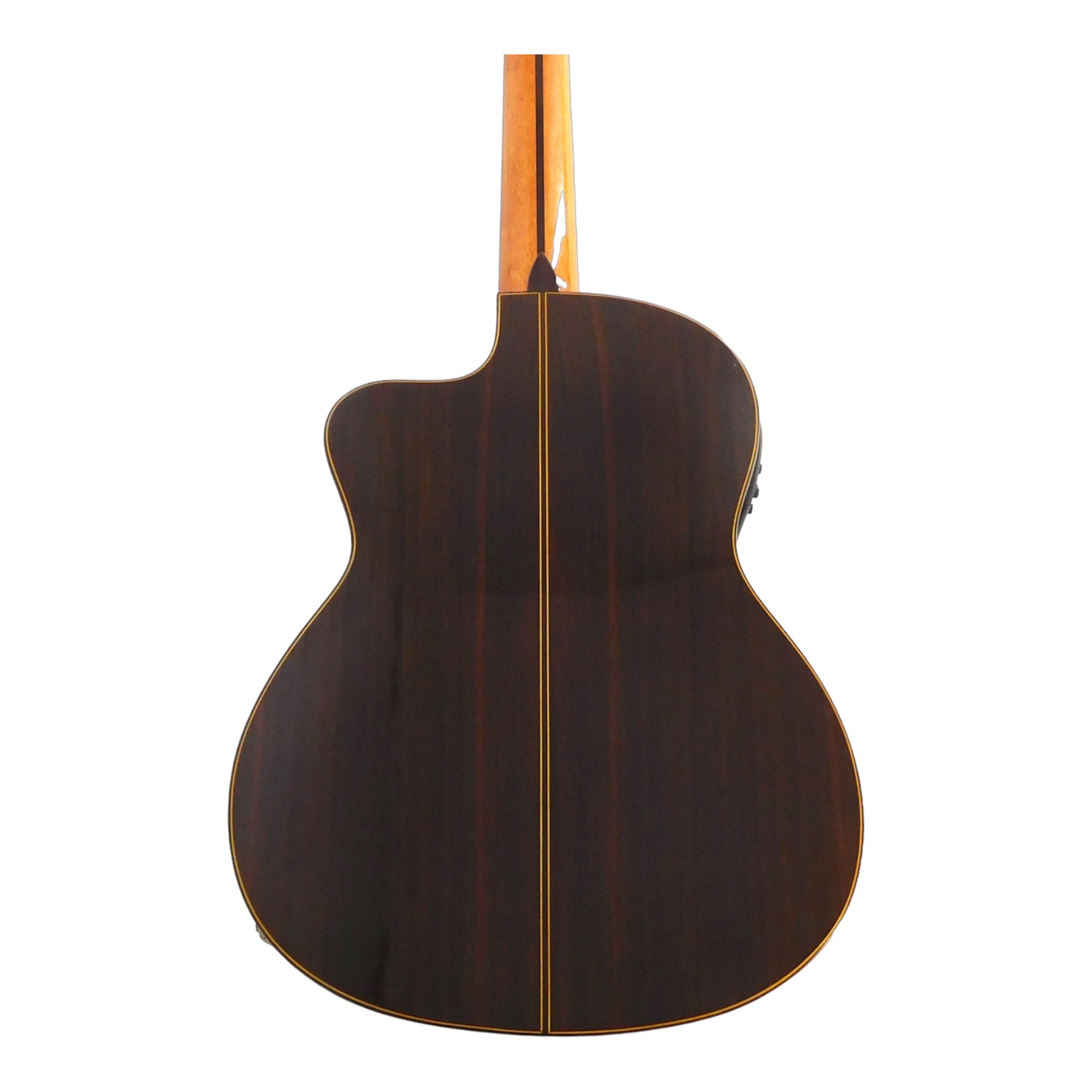 Miguel Rosales Solid Cedar Cutaway Built-In Pickup/Tuner Classical Guitar - Natural HS20CEQN