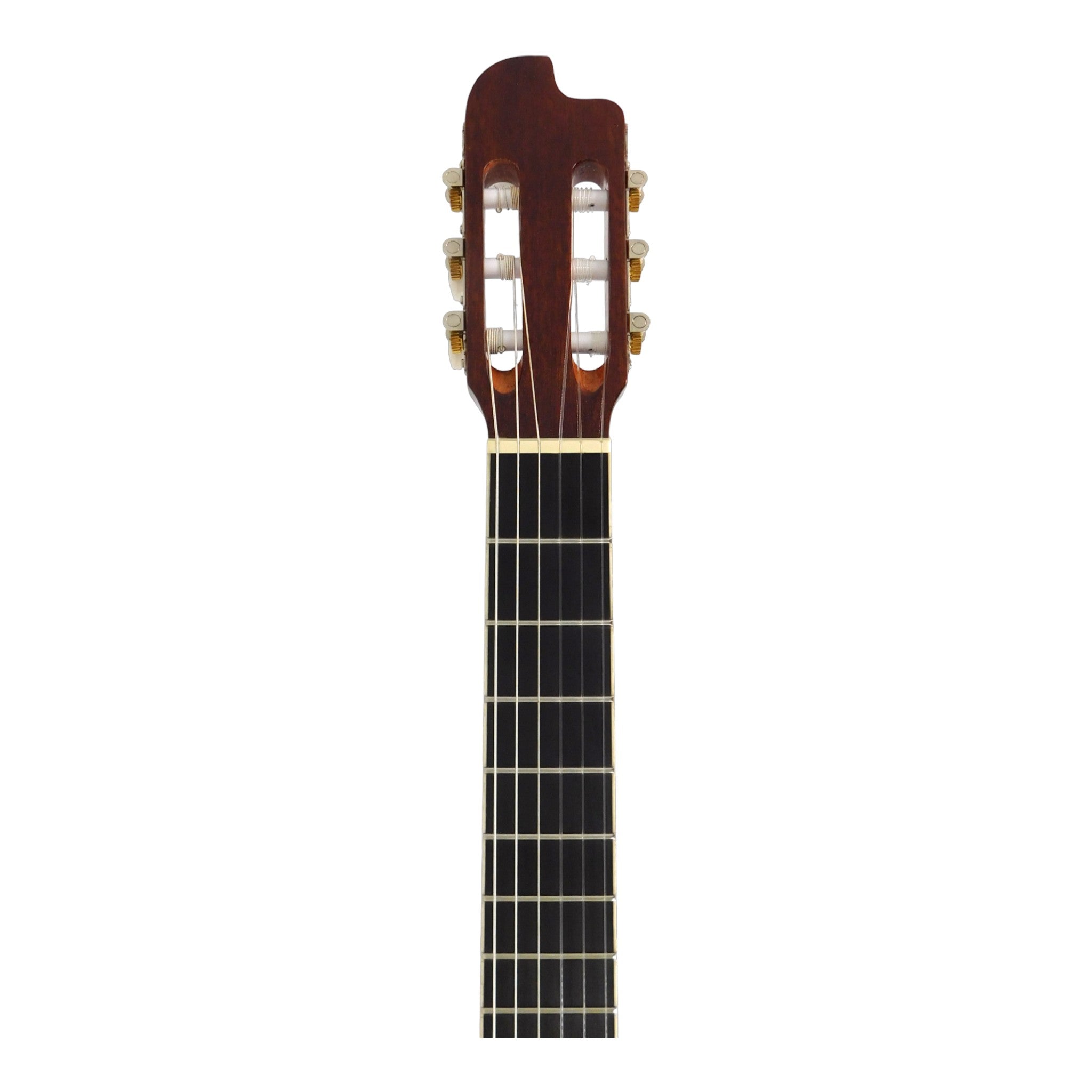 Miguel Rosales Mahogany Oval Soundhole Built-In Pickup/Tuner Classical Guitar - Natural MR04CEQN