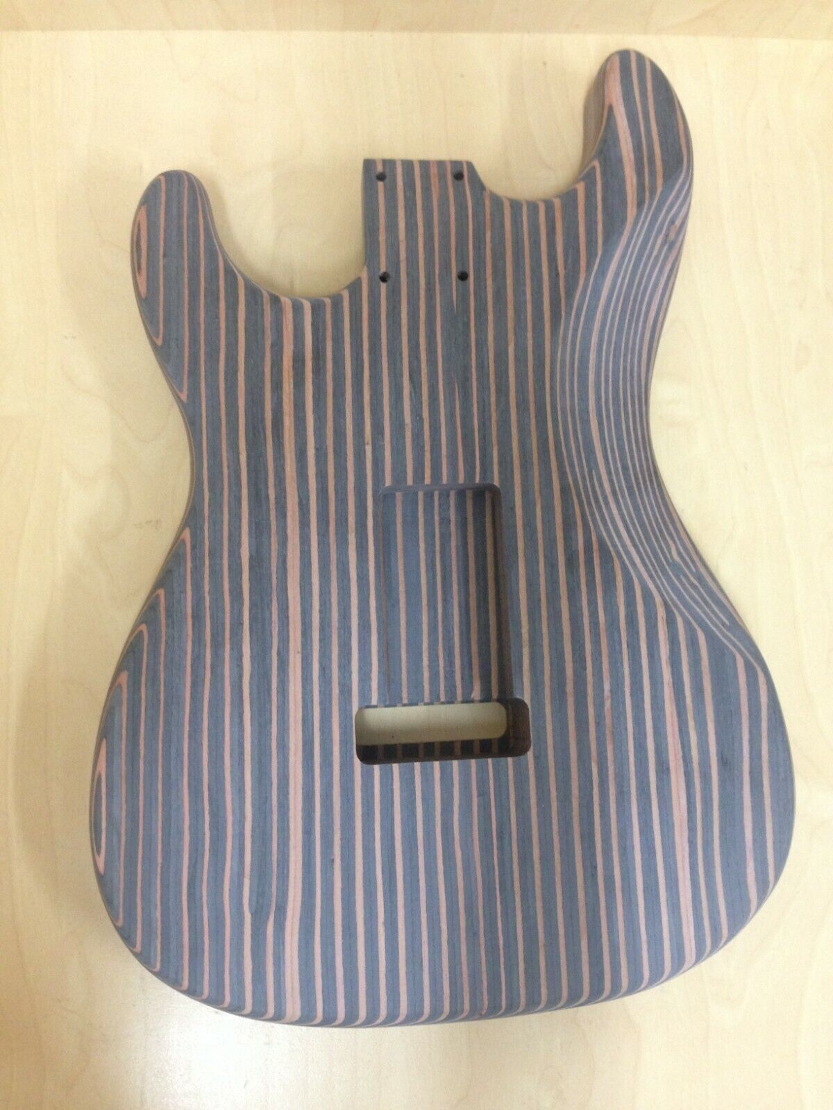 DKE500ST No-Soldering Electric Guitar DIY,Loaded PickGuard,All Technical ZebraWood