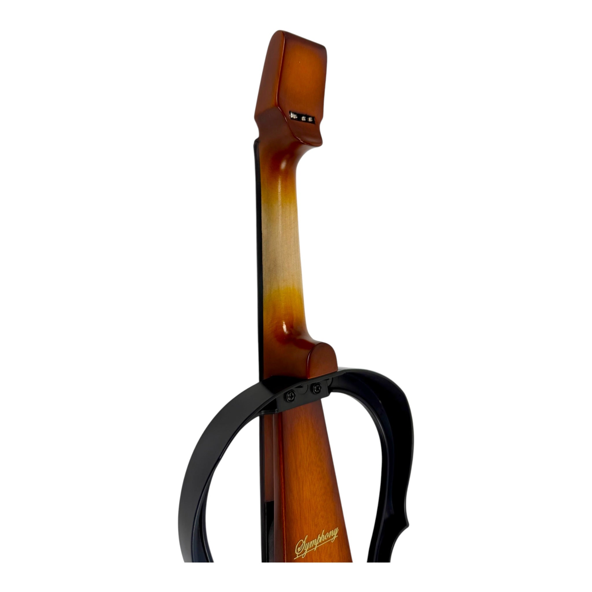 Symphony EVHL01SB Headless Catalpa ABS Electric Violin Outfit in Sunburst Gloss w/ Built-In EQ