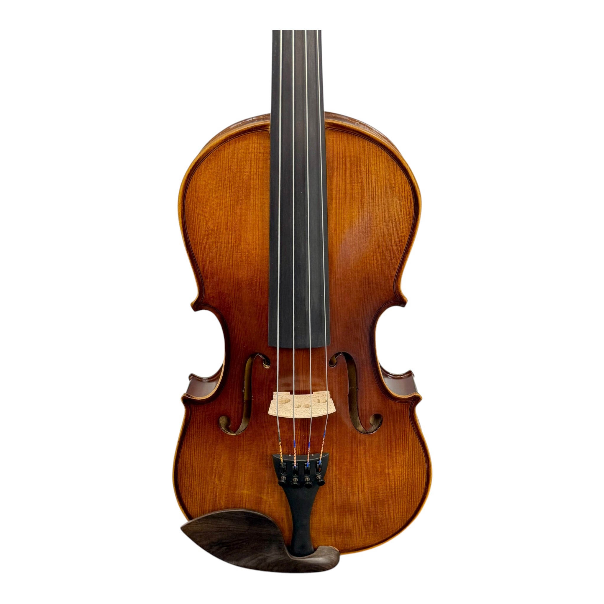 Symphony GA25 "Professional Series" 15-inch Solid Spruce Viola Outfit in Antique Brown with Foam Case & Accessories