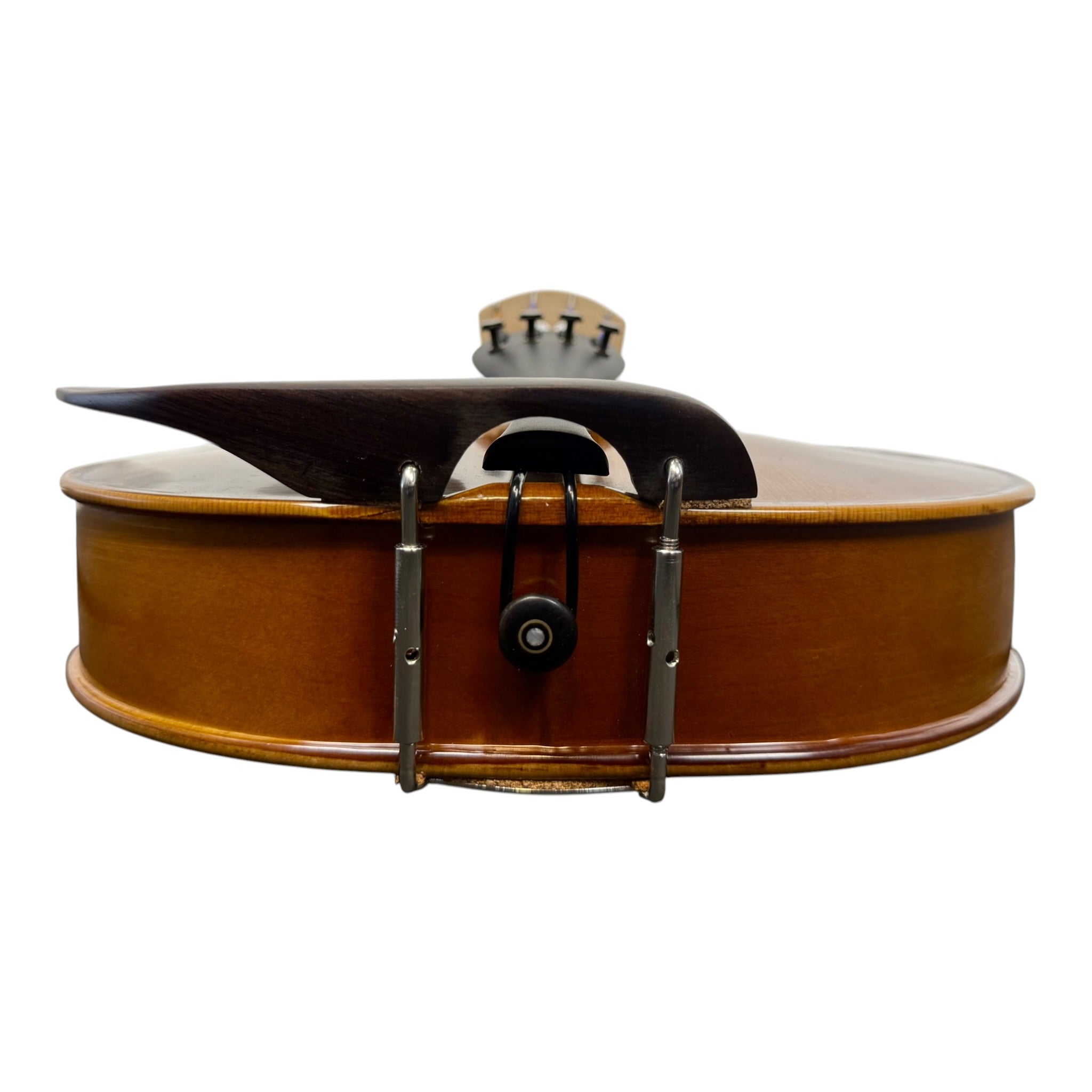 Symphony GA25 "Professional Series" 15-inch Solid Spruce Viola Outfit in Antique Brown with Foam Case & Accessories