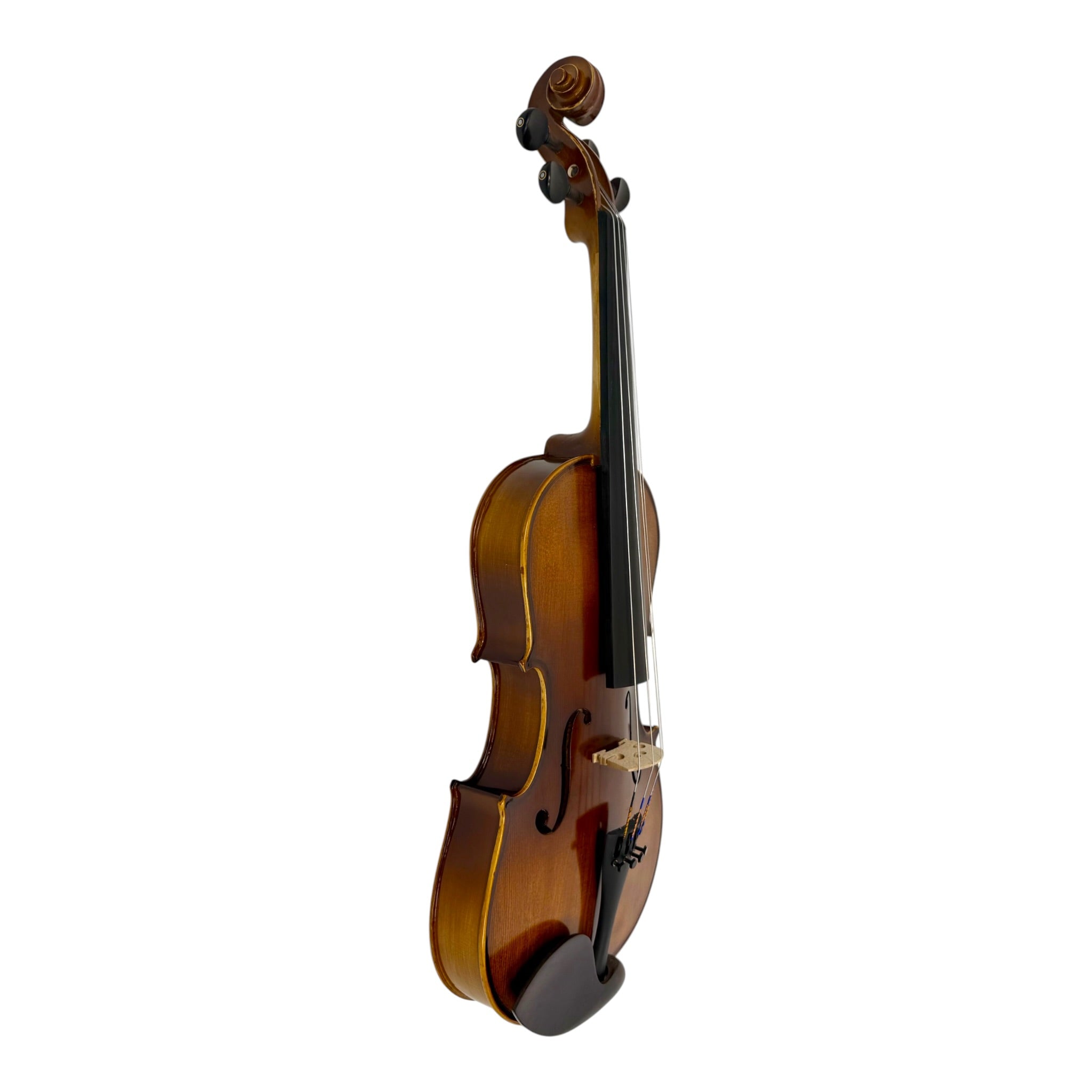 Symphony GA25 "Professional Series" 15-inch Solid Spruce Viola Outfit in Antique Brown with Foam Case & Accessories