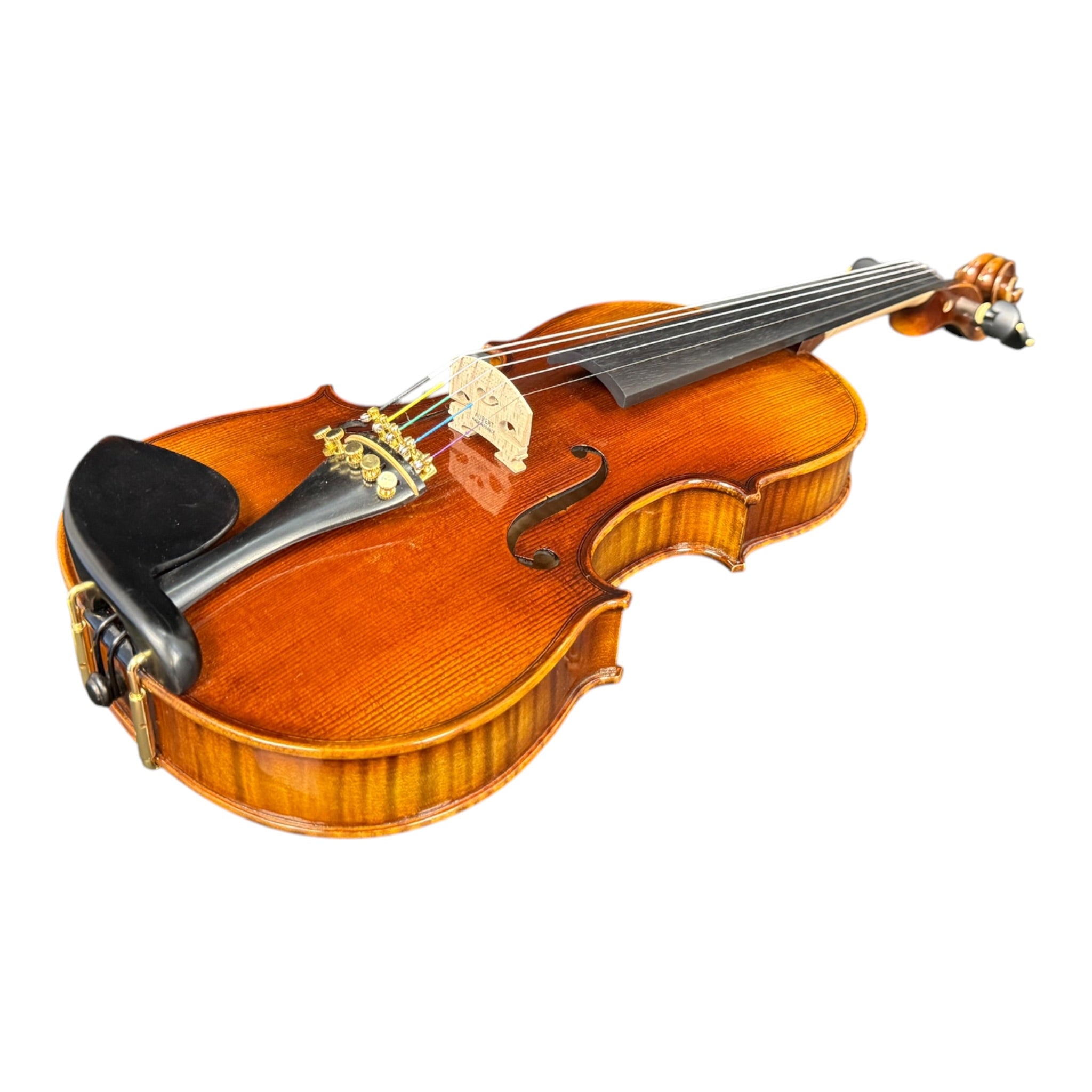 Symphony SVR180F 4/4 Full Size 5-String Violin Outfit with Carbon Fibre Bow & Music Area ABS Hard Case