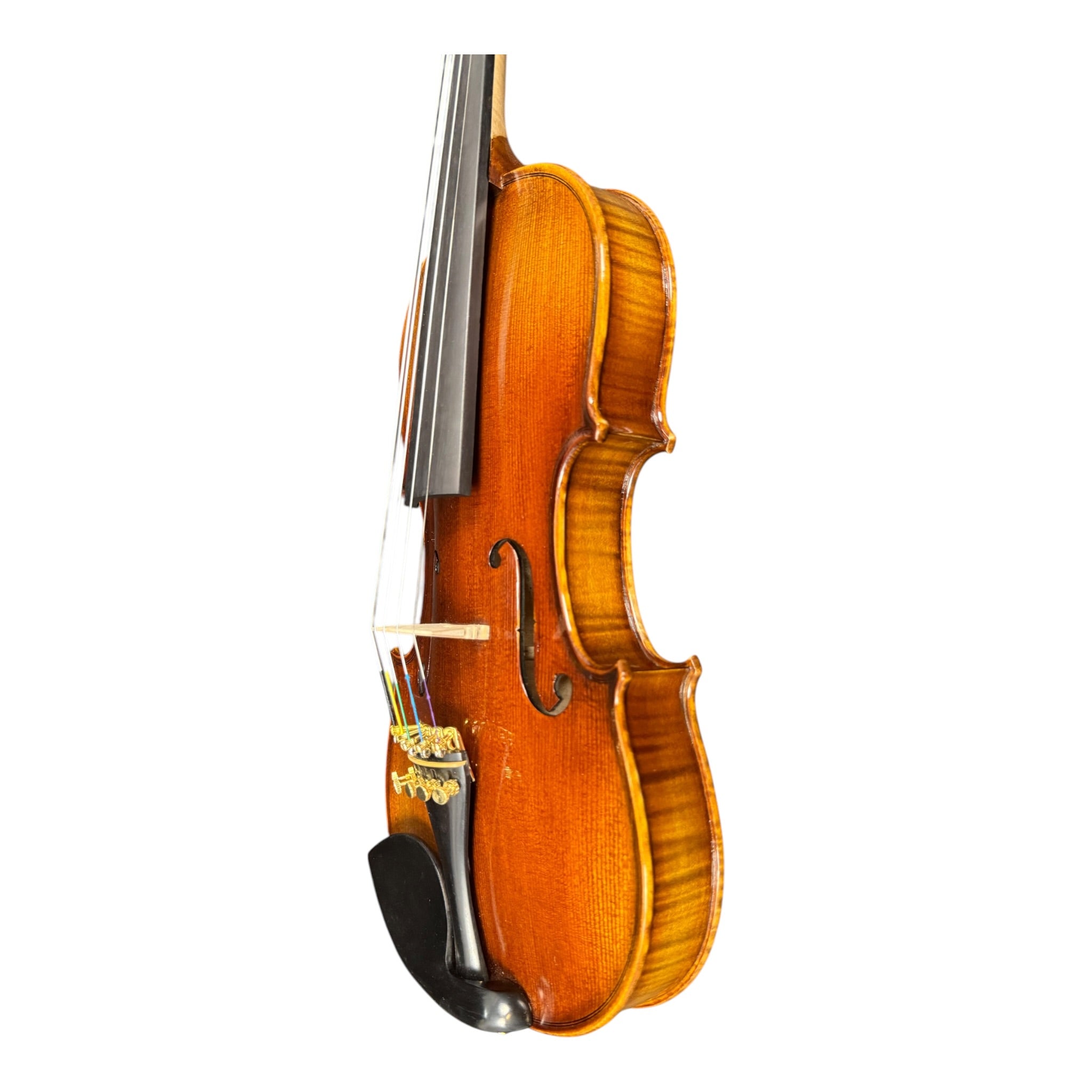 Symphony SVR180F 4/4 Full Size 5-String Violin Outfit with Carbon Fibre Bow & Music Area ABS Hard Case