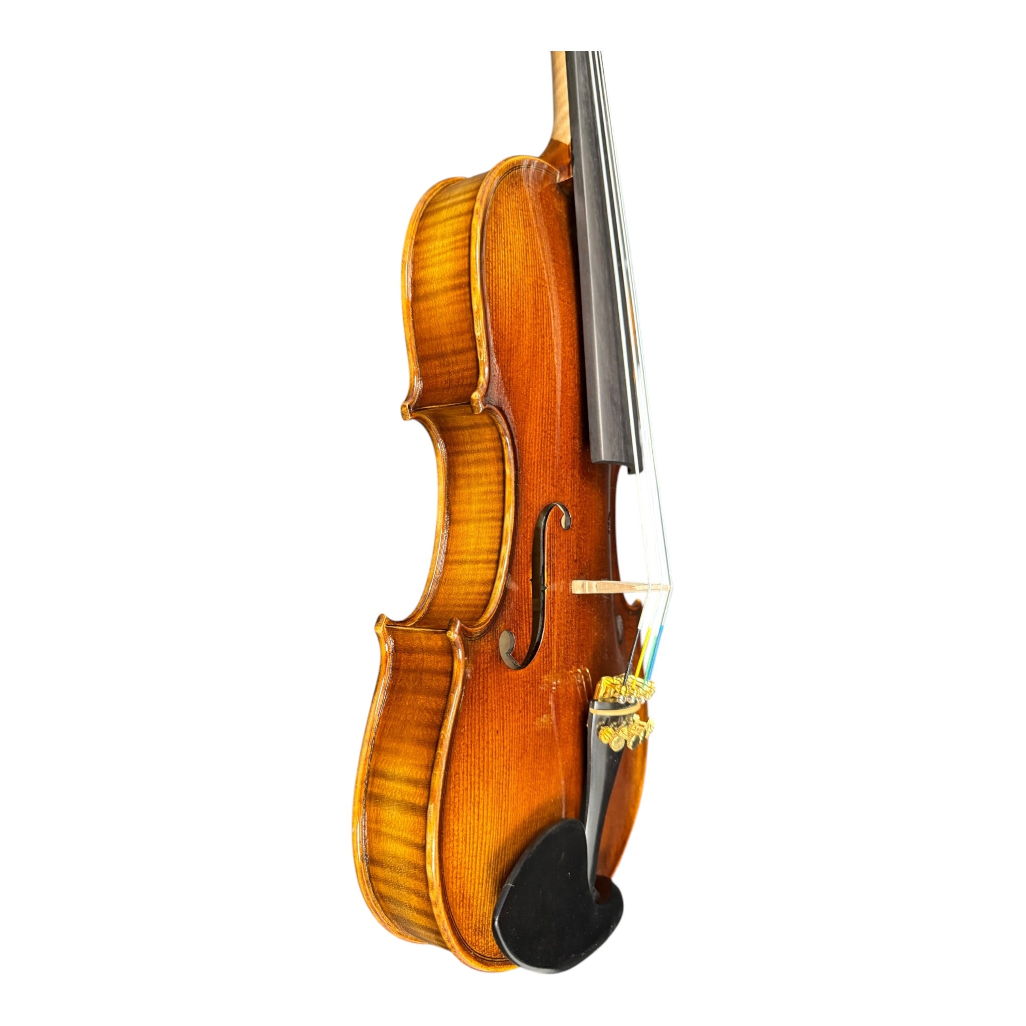 Symphony SVR180F 4/4 Full Size 5-String Violin Outfit with Carbon Fibre Bow & Music Area ABS Hard Case