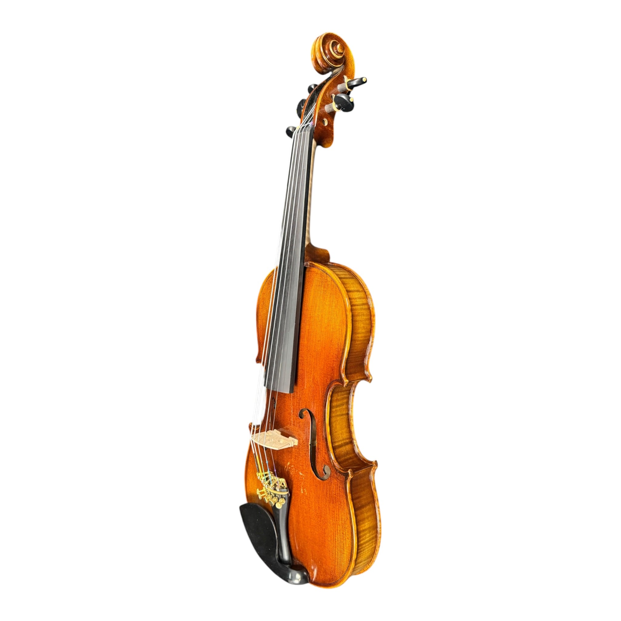 Symphony SVR180F 4/4 Full Size 5-String Violin Outfit with Carbon Fibre Bow & Music Area ABS Hard Case