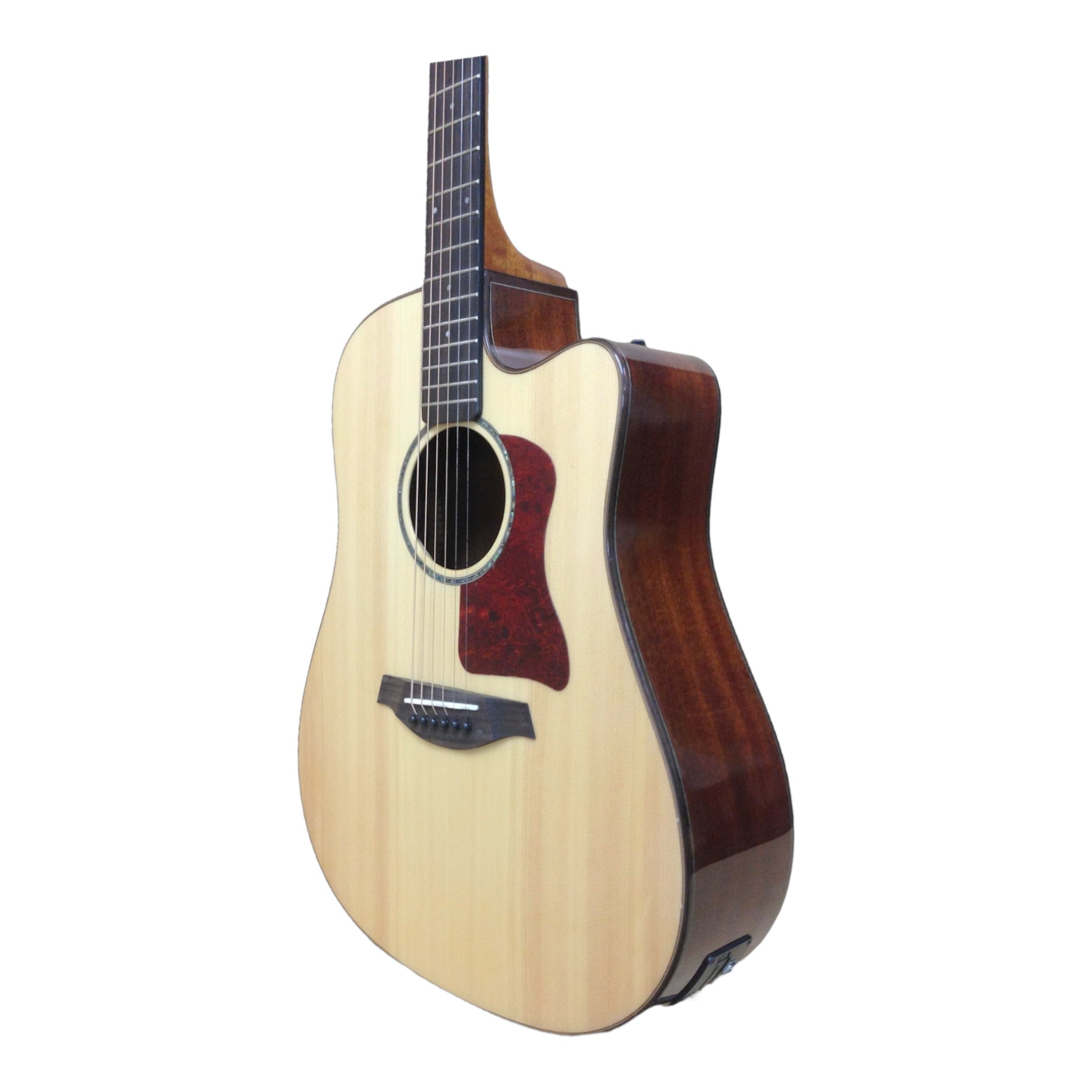 TKA TKA220CEQNT Solid Spruce Built-In Pickups/Tuner Acoustic Guitar - Natural