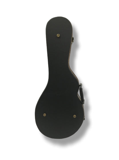 Haze Brand New Durable Hard Case For Mandolin Lockable with Key Black HK-19601MDF
