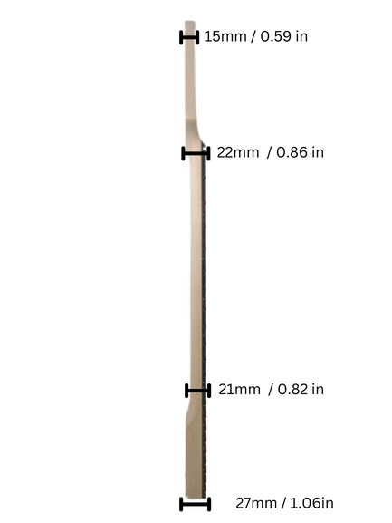 HSST1910GN1W Thin Guitar Neck for electric guitar