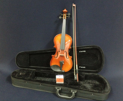 Kapok V005 1/4 Size Violin + Foam Case, Chin Rest, Bow, Rosin & String Adjust