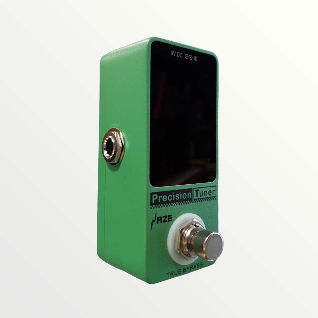 Haze PRECISIONTUNER Chromatic Tuner Pedal - True Bypass & Precision LED Display