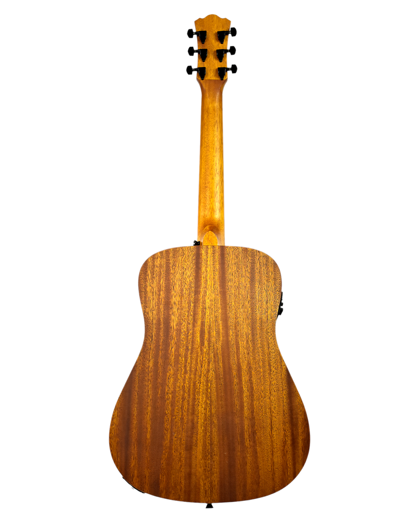 Caraya SAFAIR41EQ All Mahogany Dreadnought Acoustic Guitar, Built