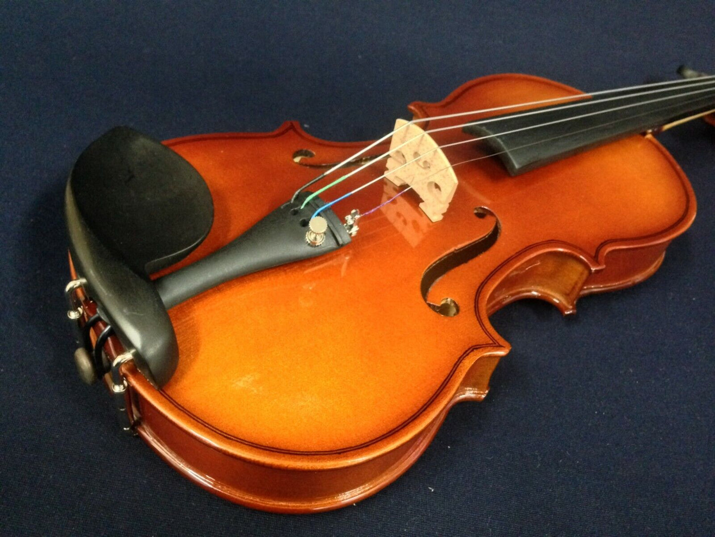 Kapok V005 1/4 Size Violin + Foam Case, Chin Rest, Bow, Rosin & String Adjust