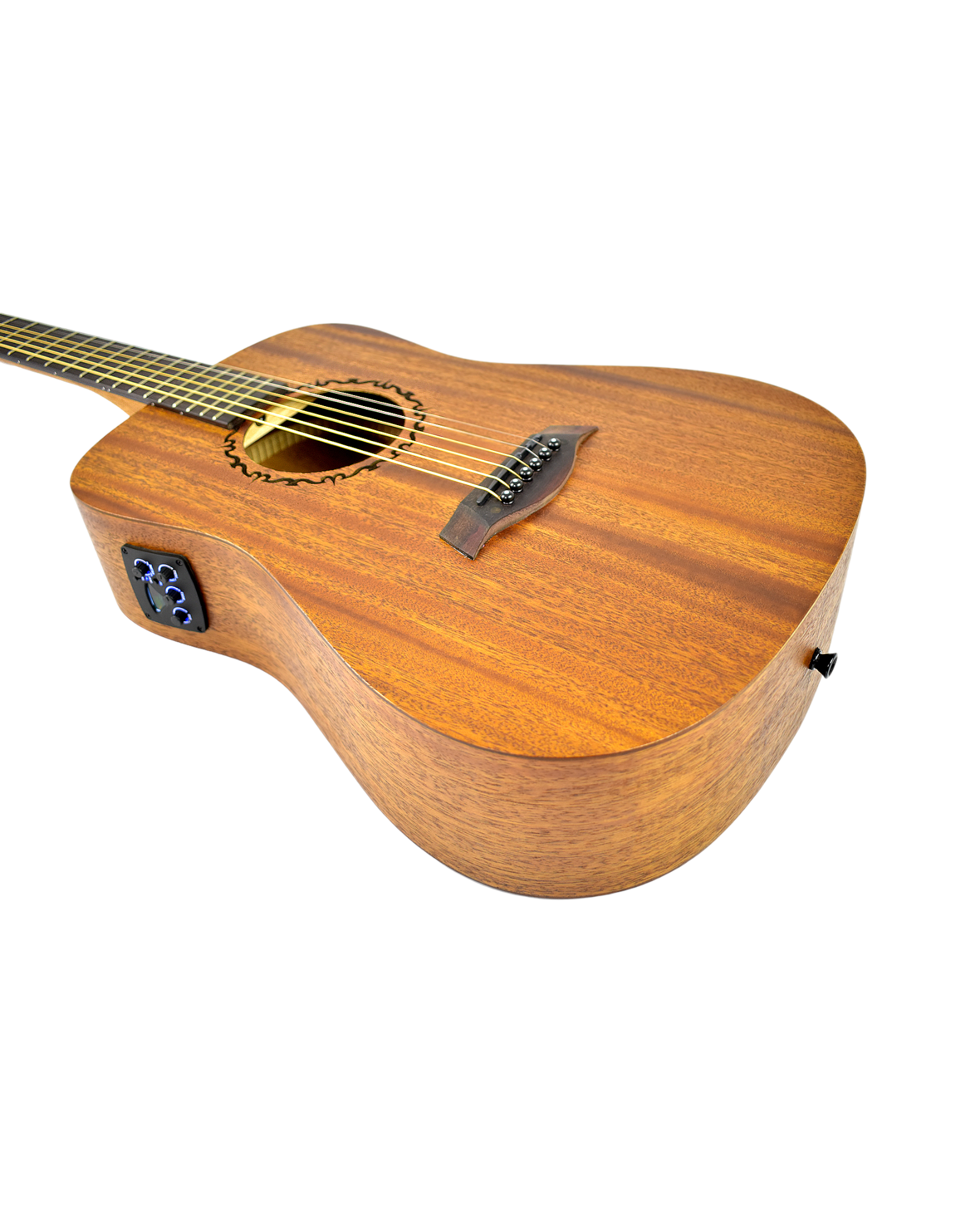 Caraya 36 Traveler Built-In Pickups/Tuner Acoustic Guitar - Natural S –  Kookaburra Music Tree