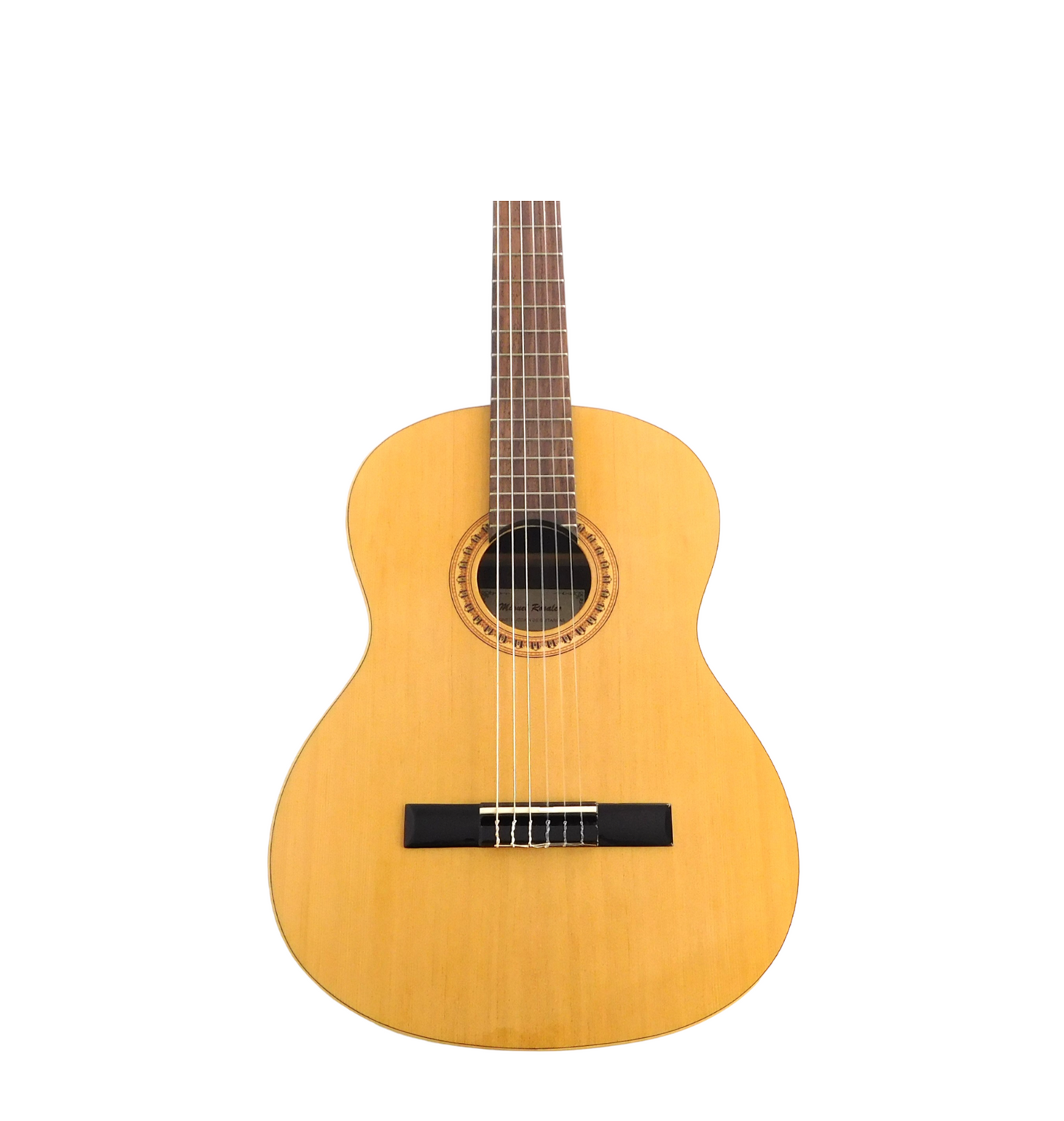Miguel Rosales MR10 Solid Top Classical Guitar Walnut Back/Sides & Spruce Binding + Free Gig Bag