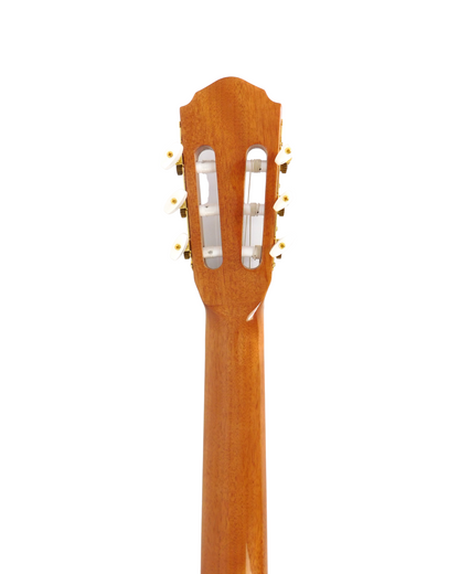 Caraya Spruce Thin-Body Cutaway Built-In Pickup/Tuner Classical Guitar - Natural C551BCEQN